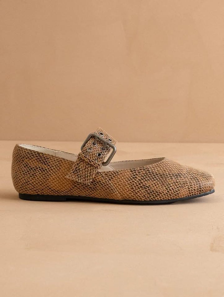 Soho Snake Ballet Flat