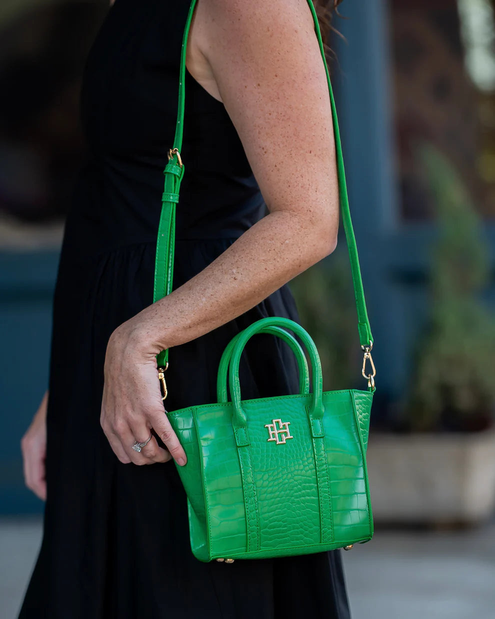 CH Merritt Mini Tote - Kelly Green EC