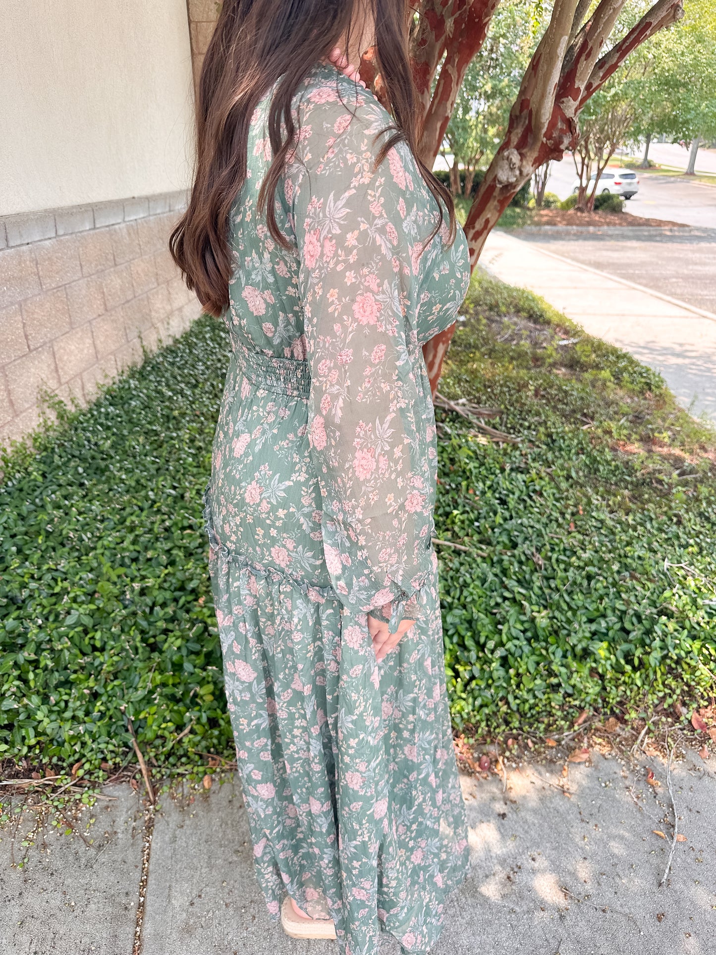 Megan Floral Maxi Dress