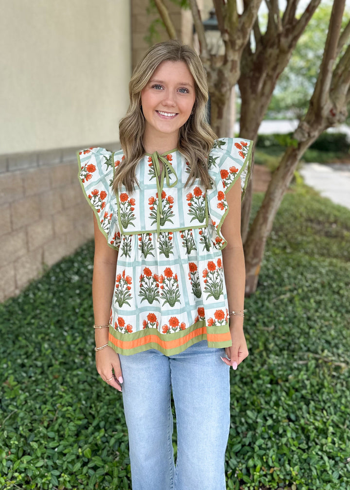 Linda Top - Orange
