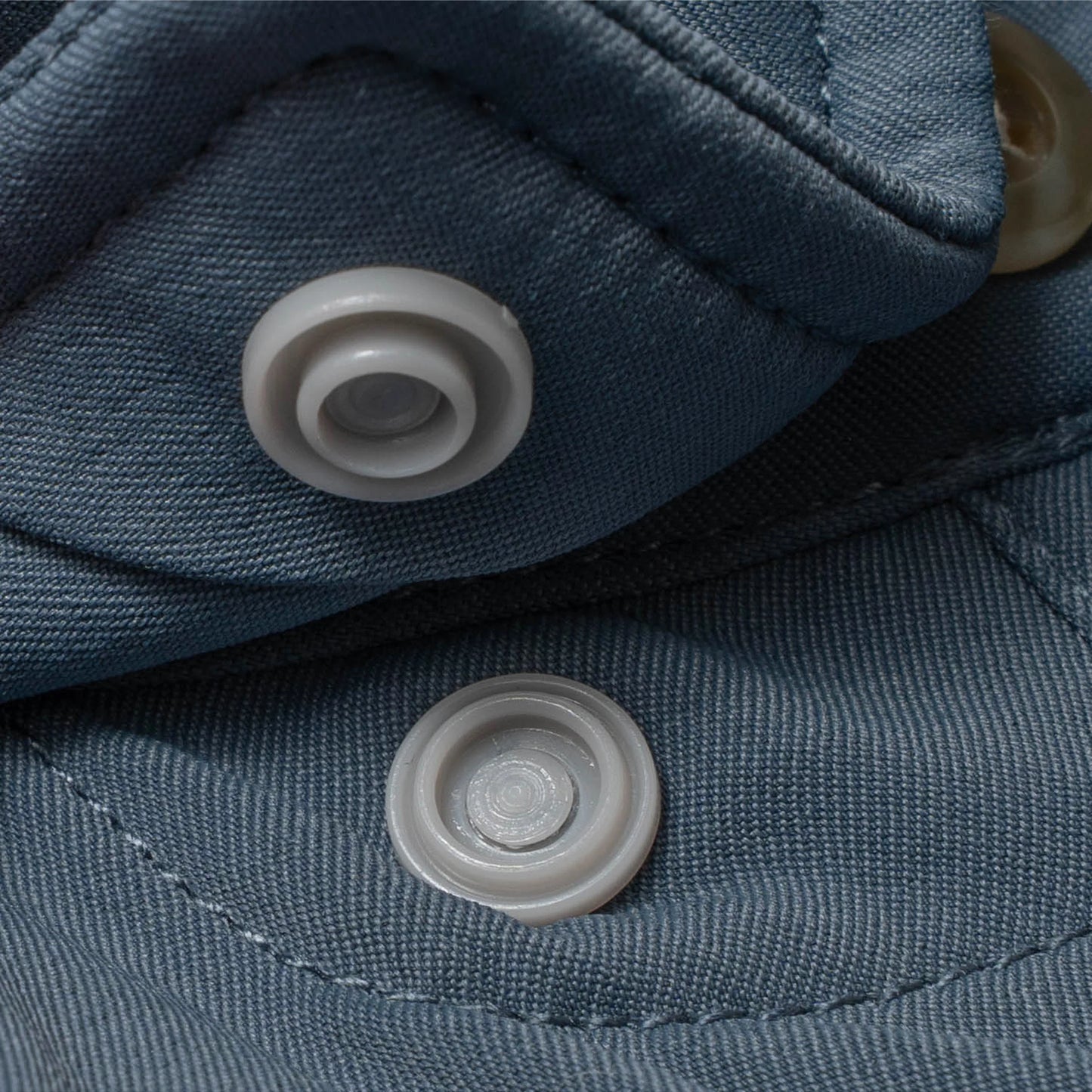 Poncho Men’s “The Ahi” S/S Slim Shirt - Slate Blue