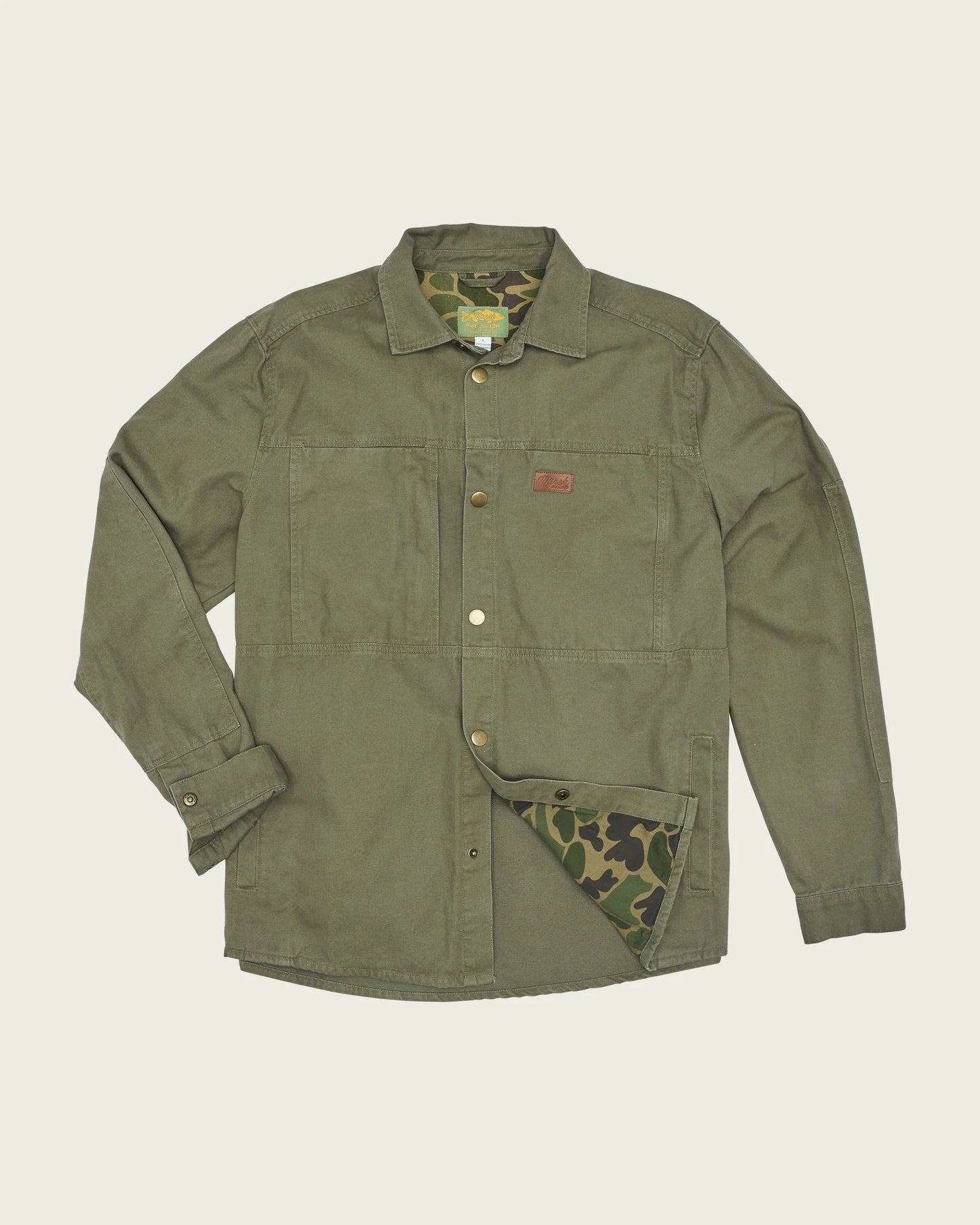 Marsh Wear Men’s The Delano Shacket - Fossil