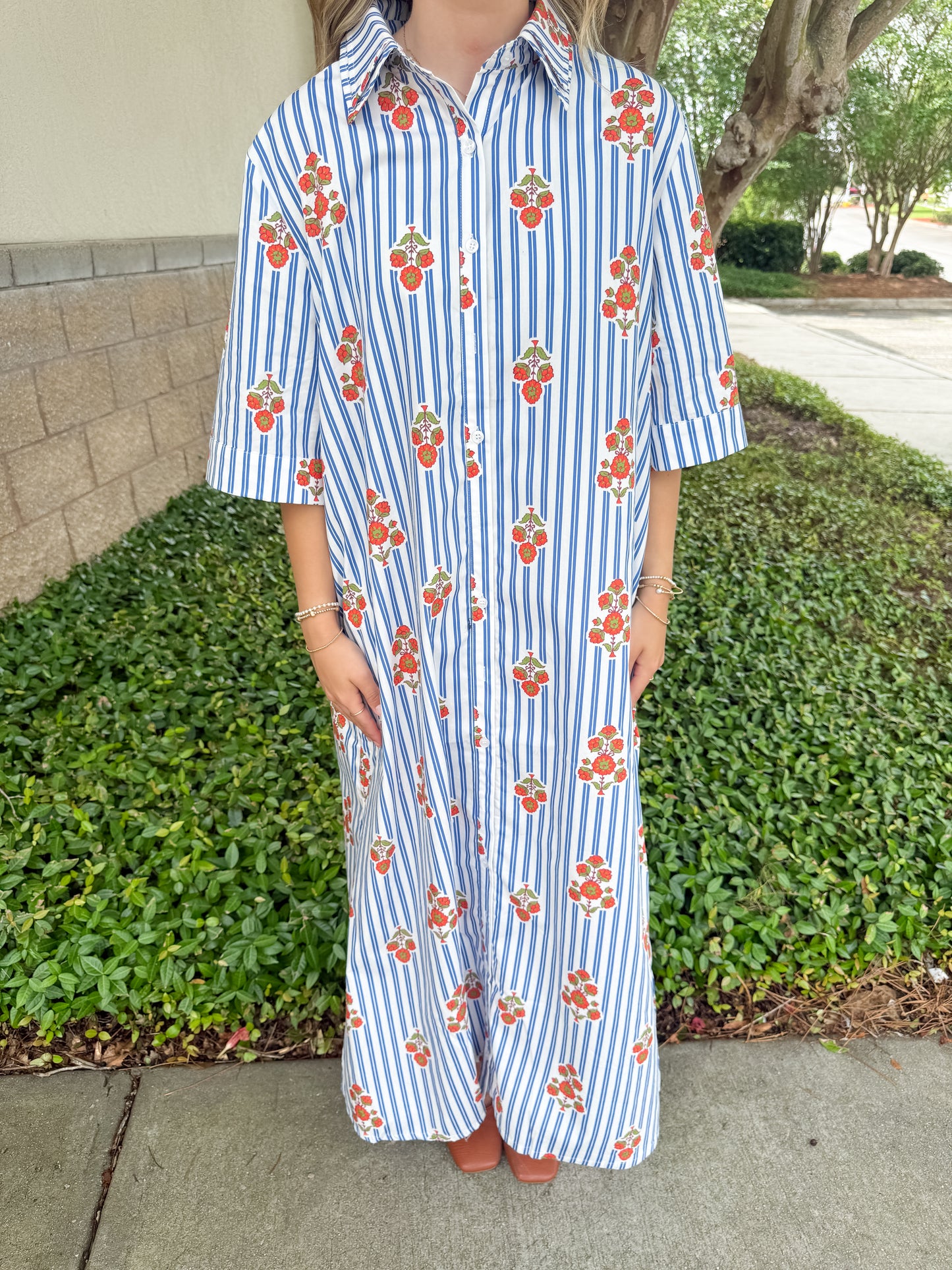 Bryce Stripe Maxi