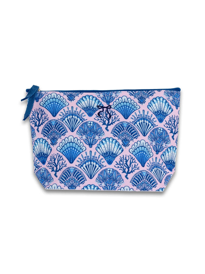 Simply Tote Pouch - Blue Shells