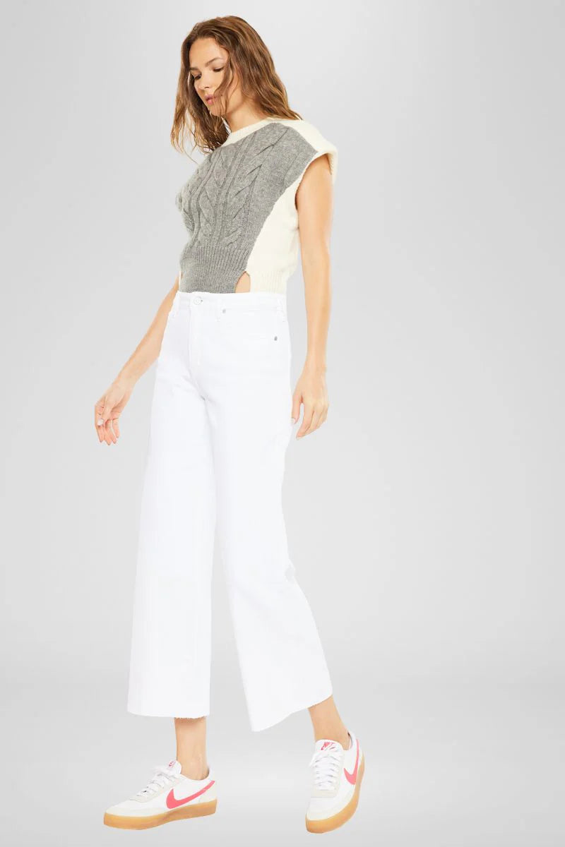 Dianella High Rise Crop Wide Leg Jeans