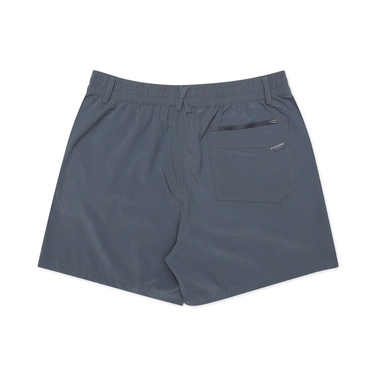 Burlebo Men’s S26 5.5” Everyday Short - River Rock Grey - Classic Deer Camo Pocket
