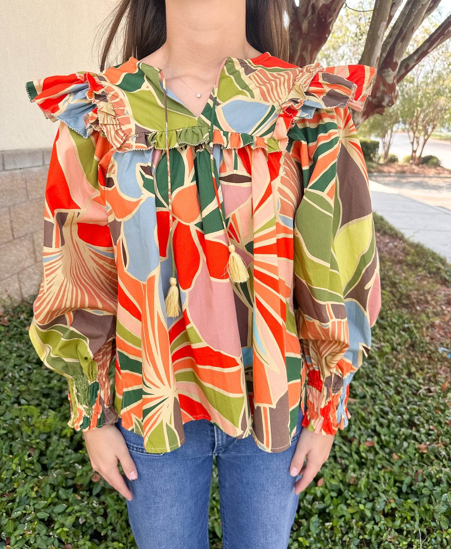 Nala Ruffle Top