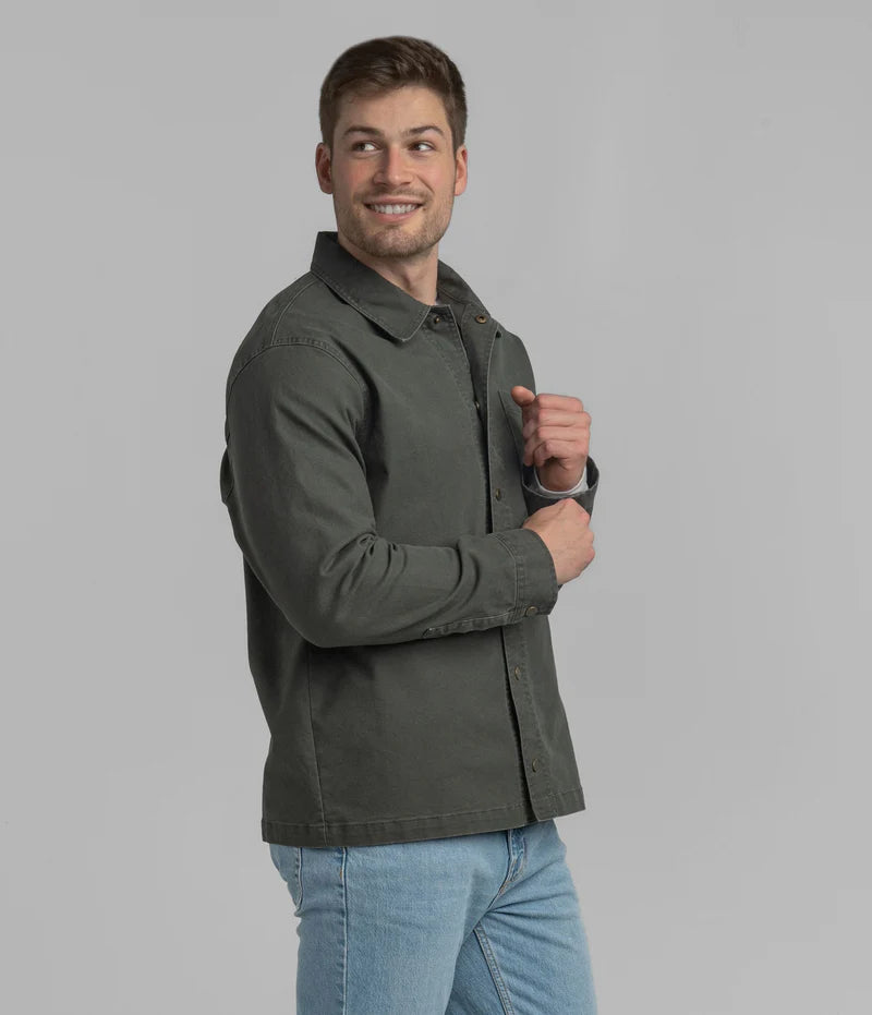 SSCO Men’s Desoto Overshirt - Grape Leaf