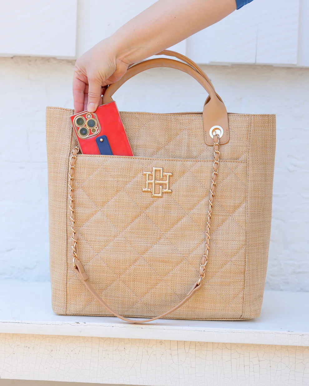 CH Kinzley Tote Bag - Natural LD