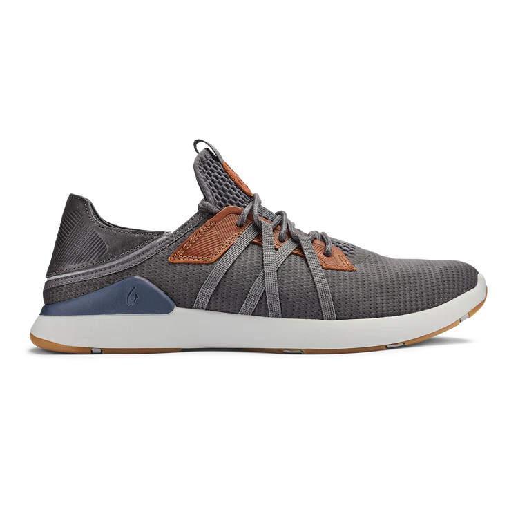 Olukai Men’s Mio Lī Everyday Athletic Shoes - Pavement|Vintage Indigo