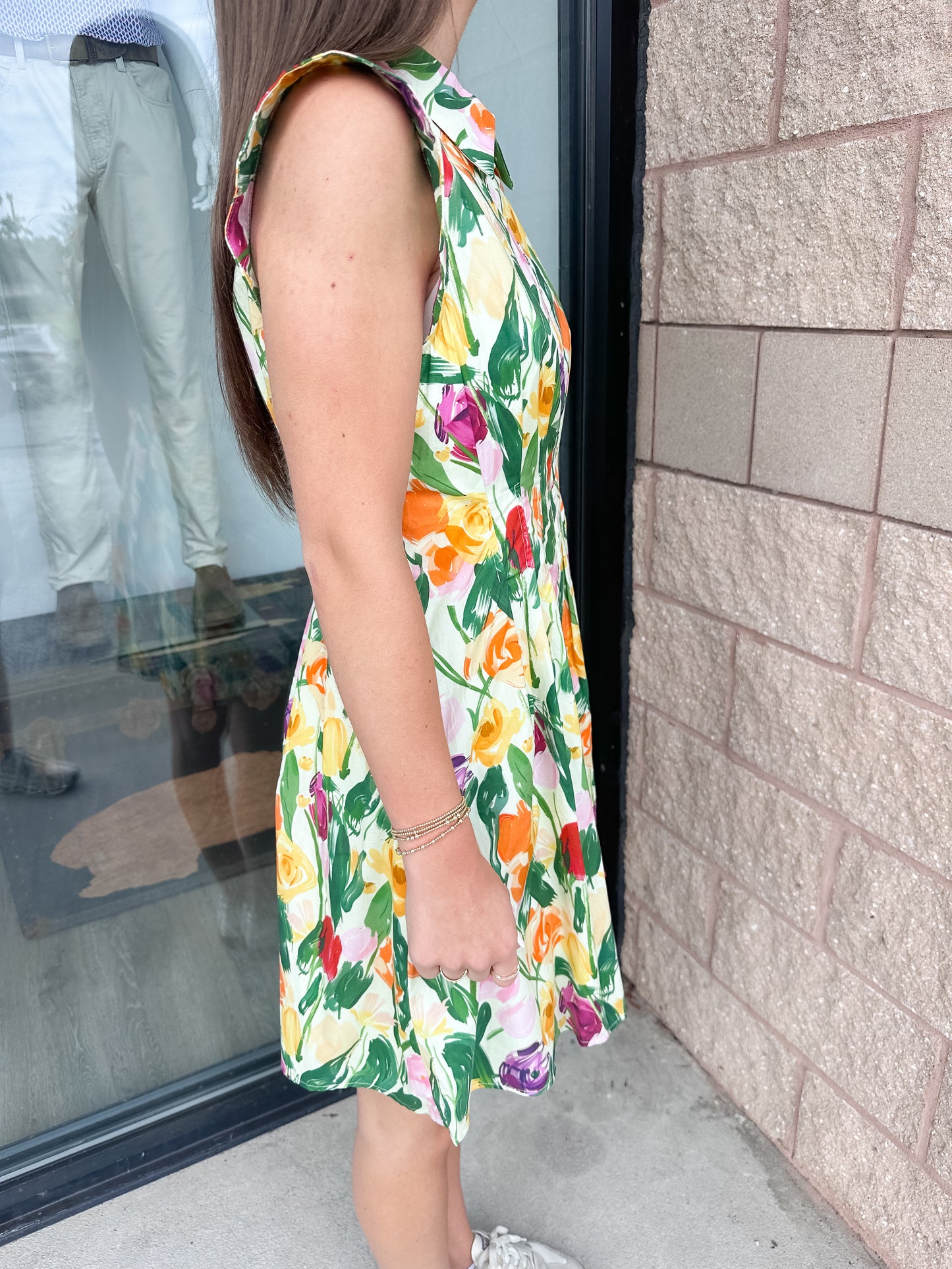 Thatcher Dress - Cream