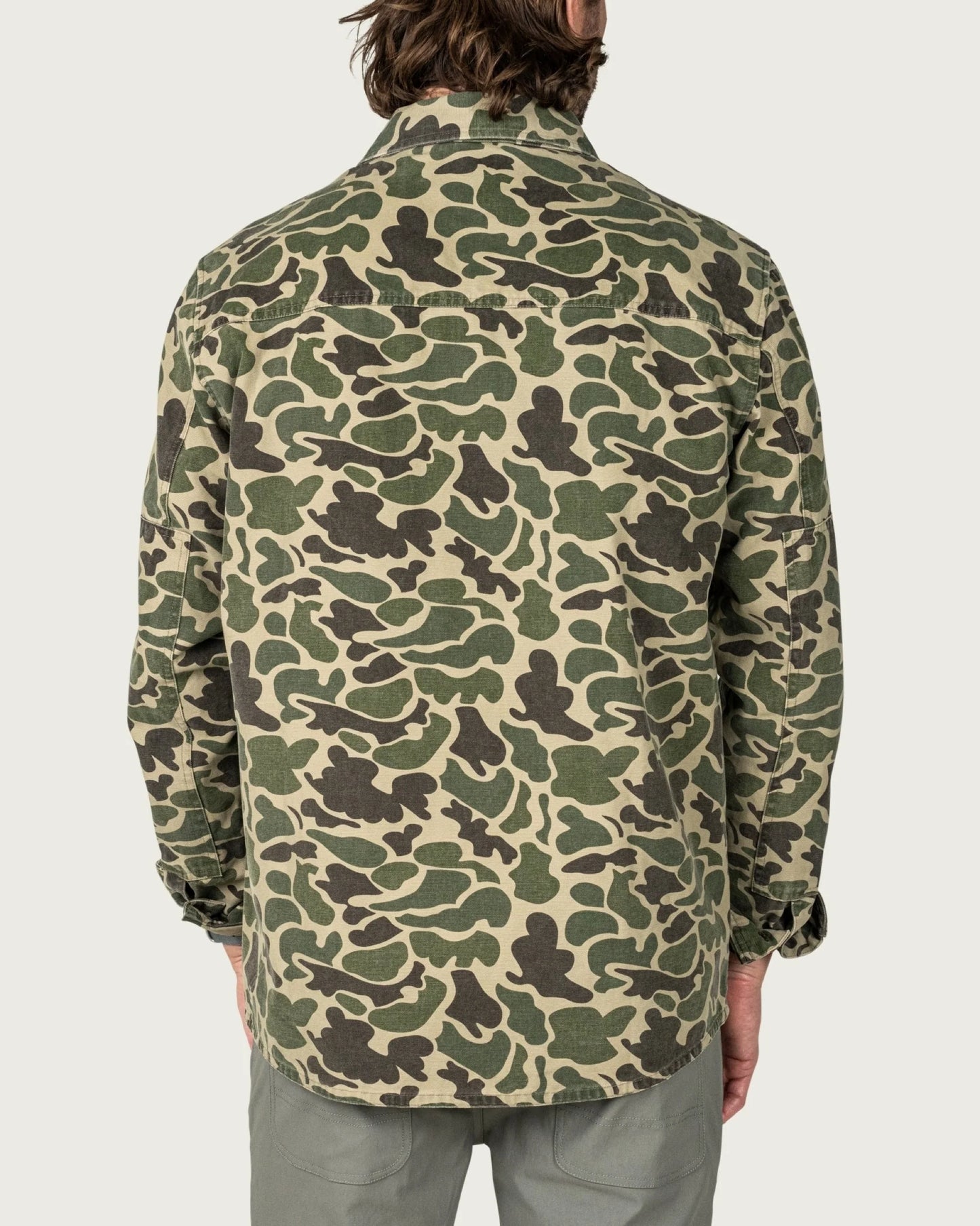 Marsh Wear Men’s The Delano Shacket - Green Mallard Camo