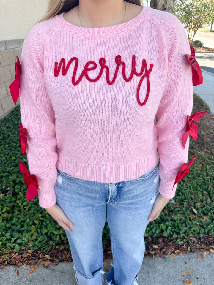 Merry Bow-mas Sweater