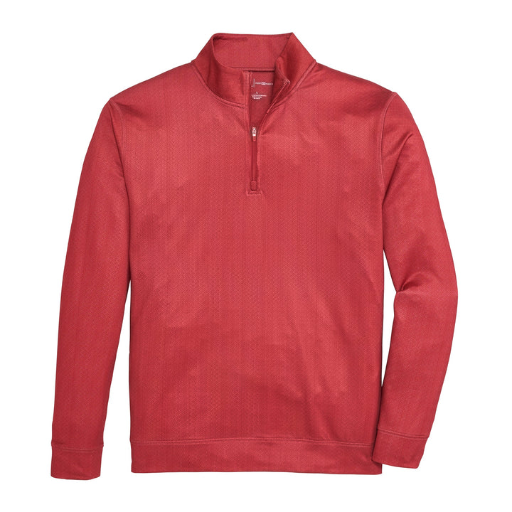 Onward Reserve Vintage G Printed Performance 1/4 Zip Pullover - Red