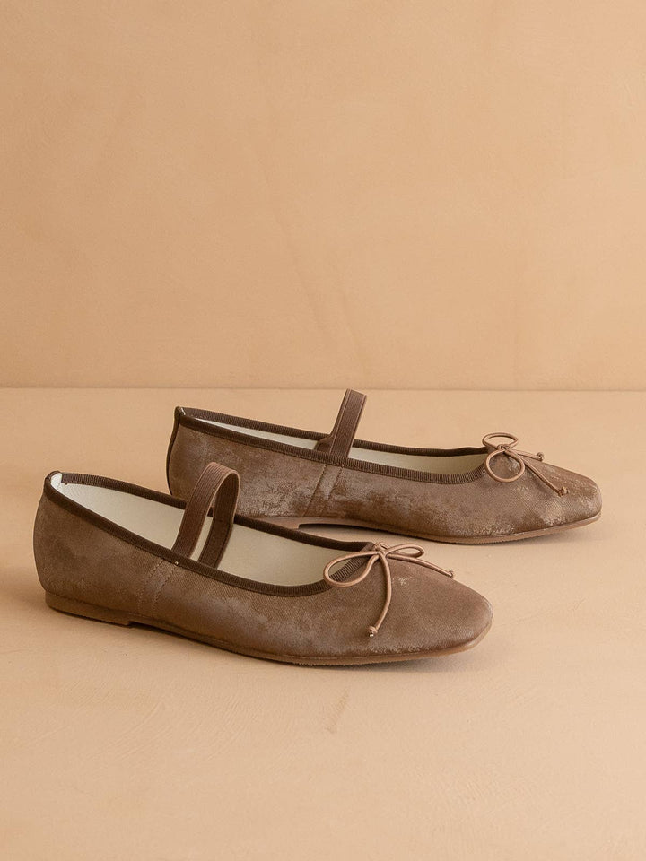 London Coffee Ballet Flat