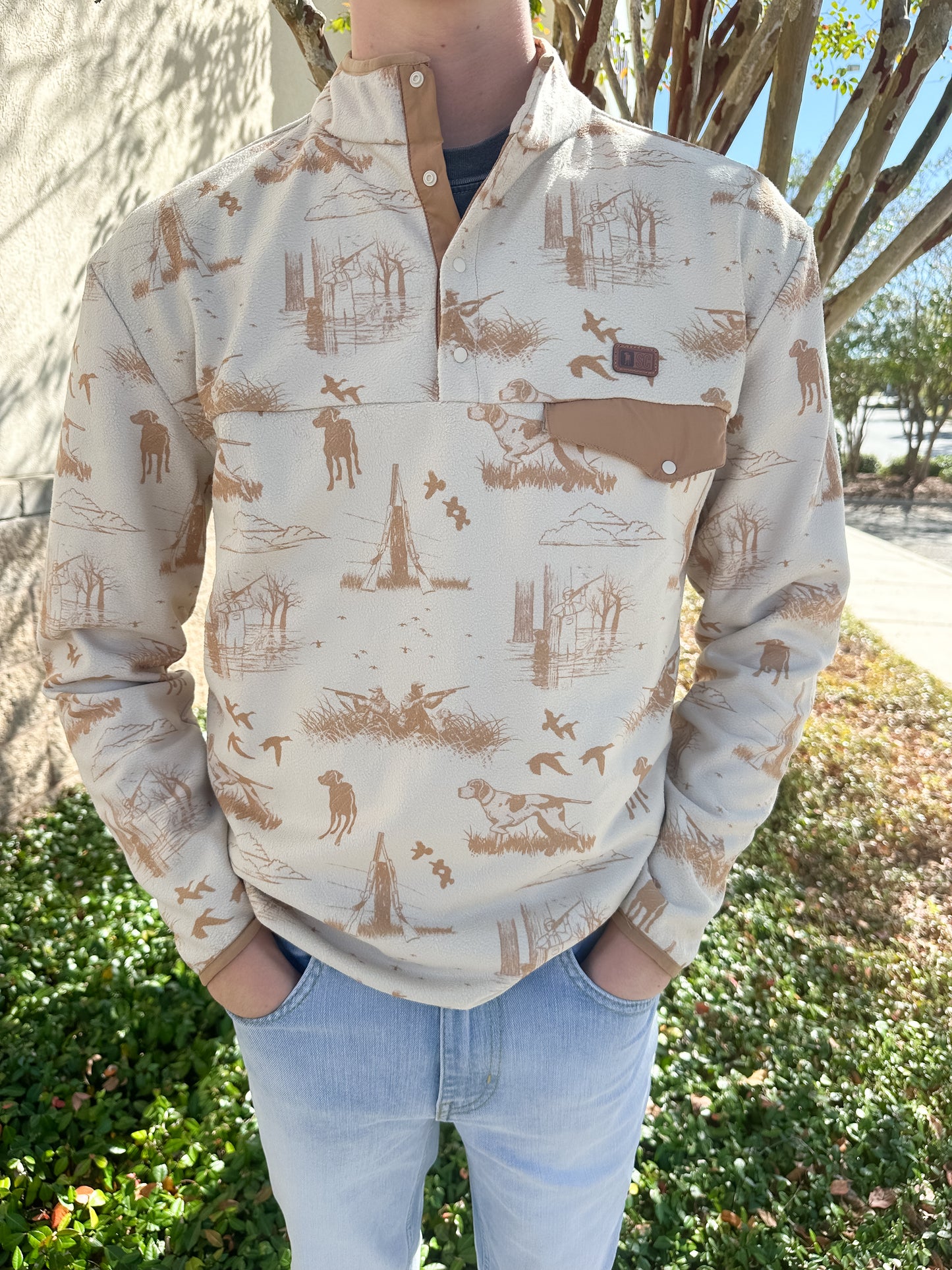 S. Casanova F25 Luke Fleece Pullover