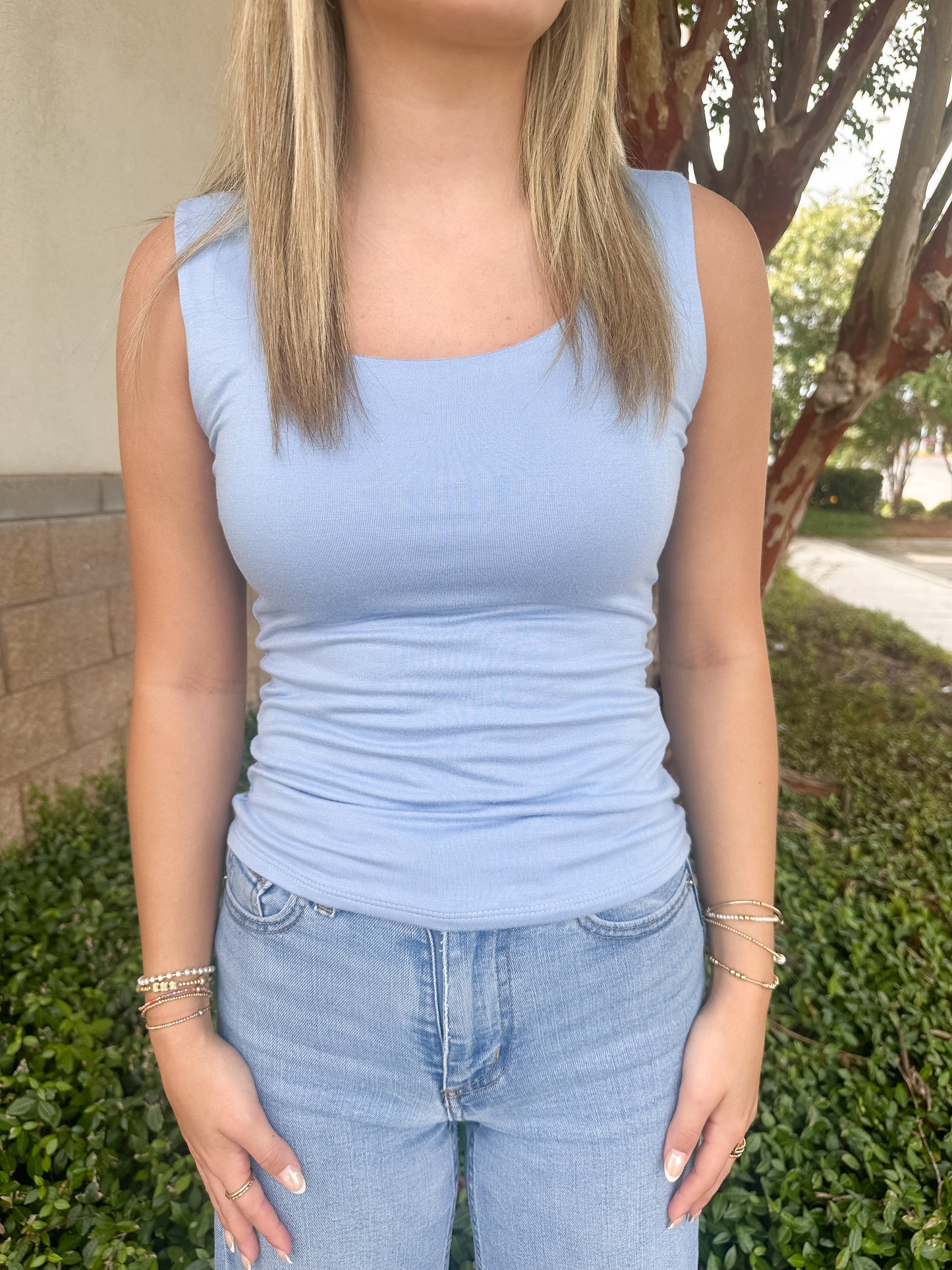 Taylor Knit Scoop Tank