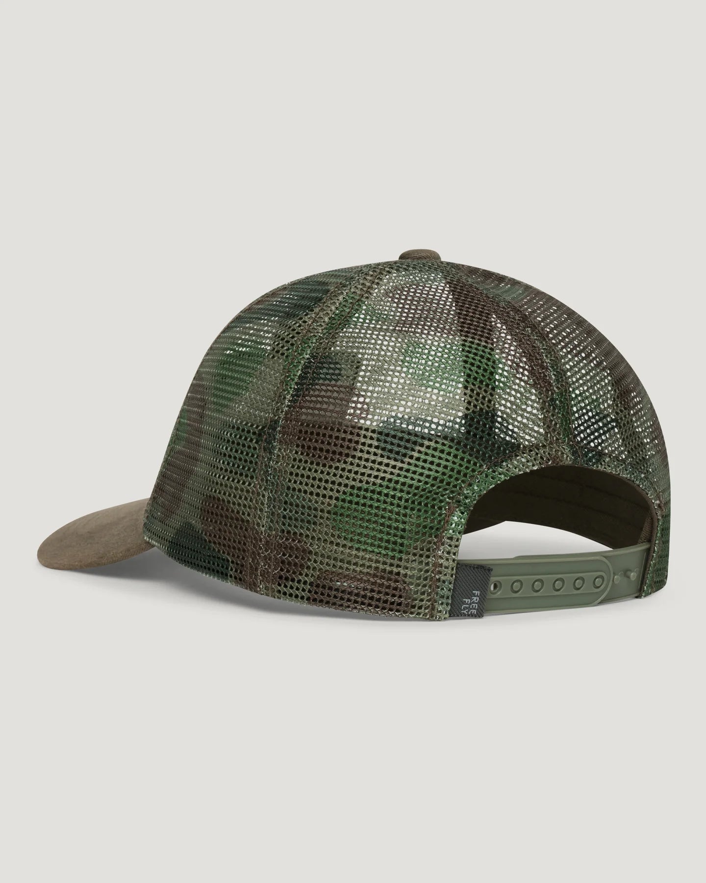 Free Fly Youth Outfitters Mesh Patch Hat - Vintage Camo Oil Green