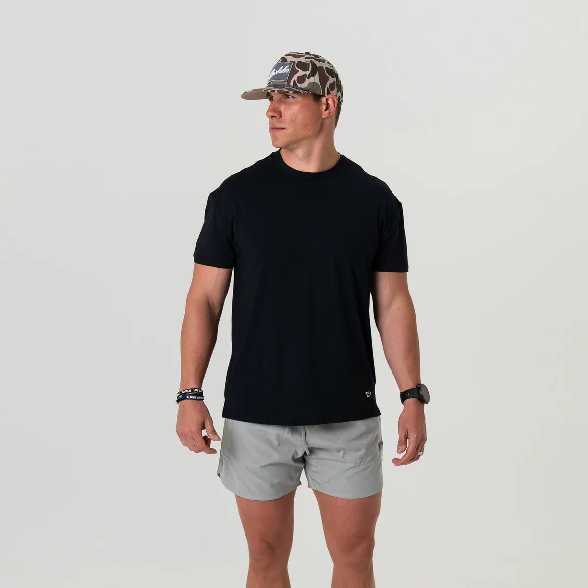 Burlebo Men’s Go To Tee - Midnight Black