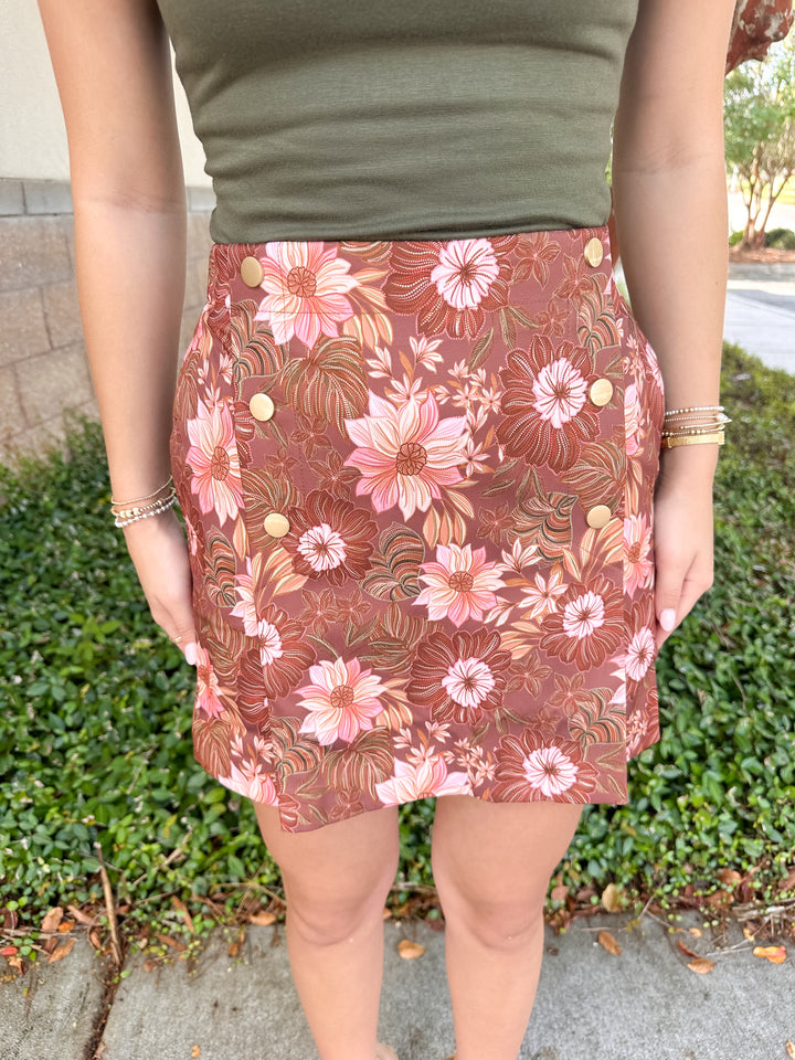 Retro Mini Skirt