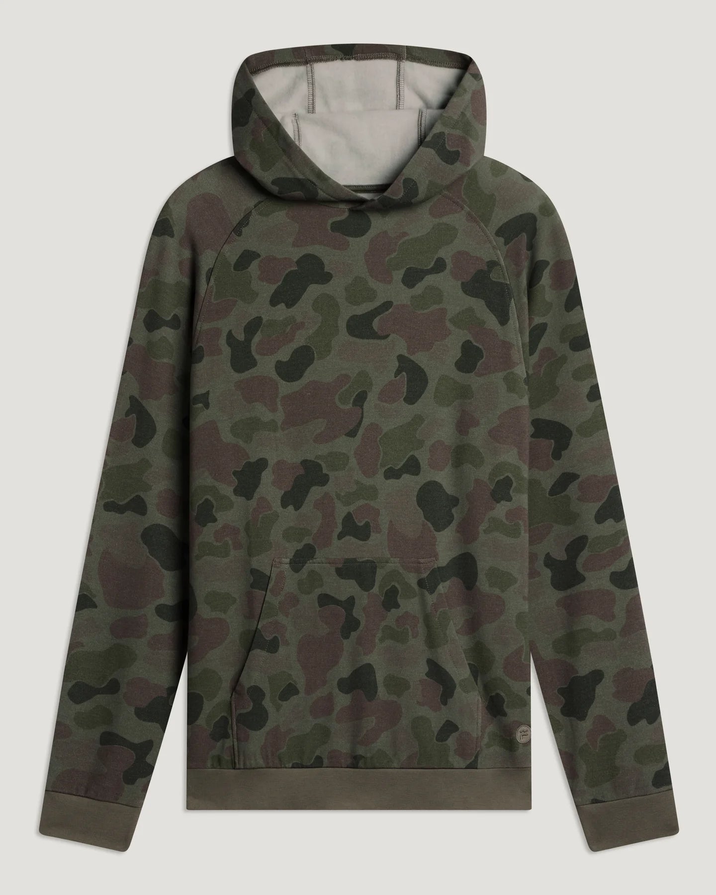 Free Fly Men’s Bamboo Lightweight Fleece Hoodie - Vintage Camo Oil Green