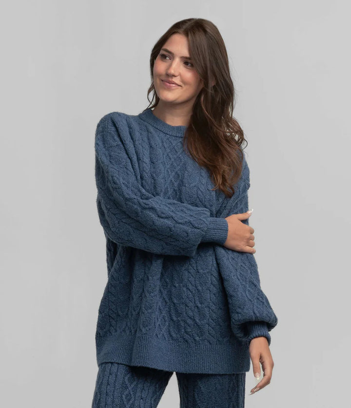 SSCO Women’s Comfy Cozy Cable Sweater - Windsor