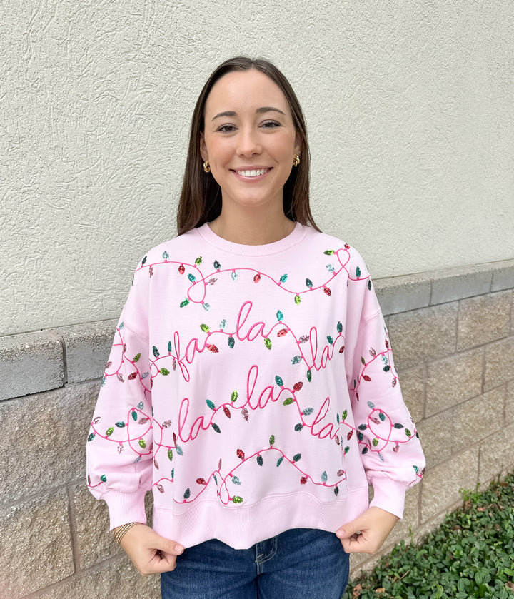 MS Millie Sweatshirt - FaLaLa Lights