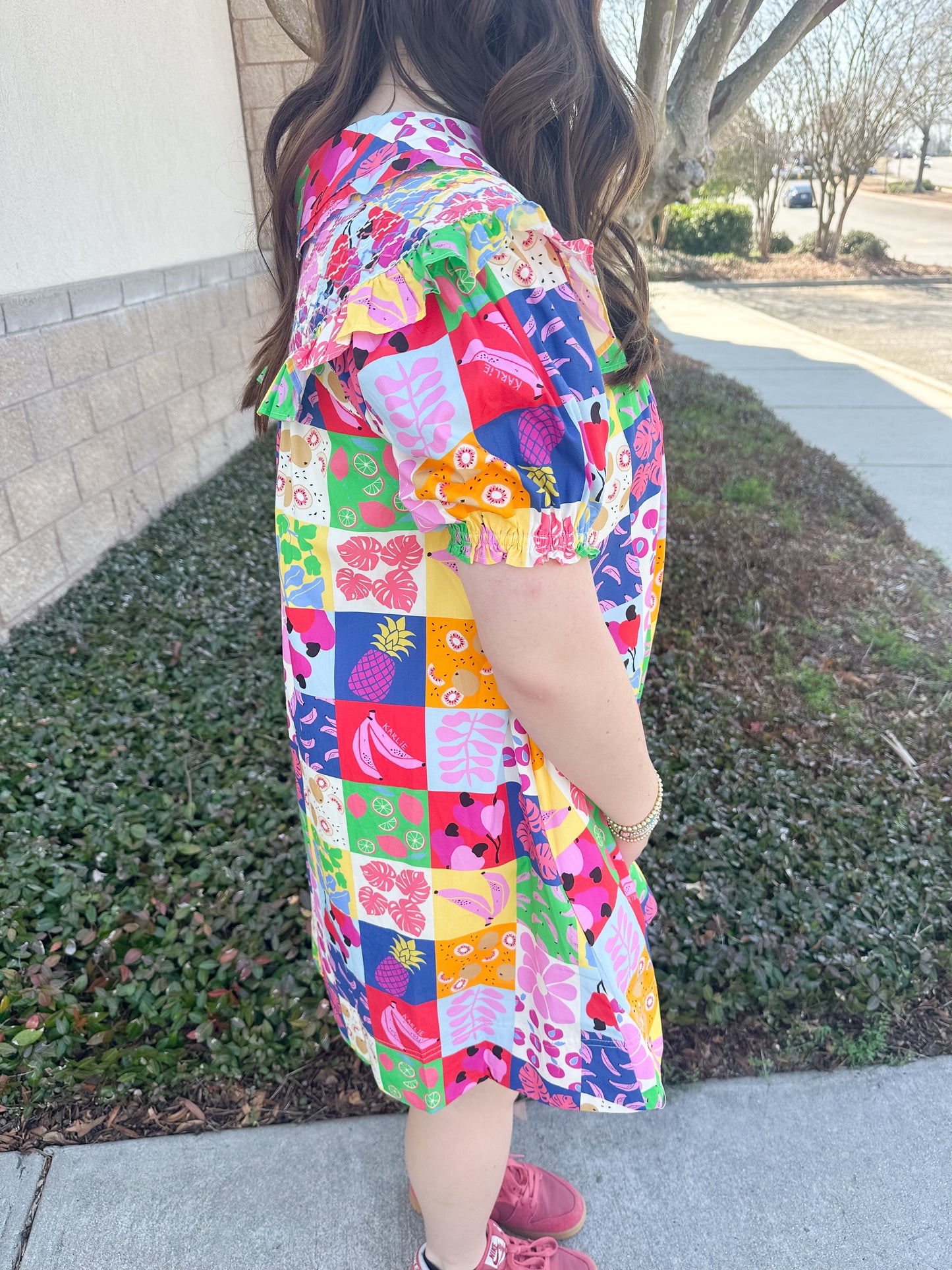 Peppa Fruit Mini Dress