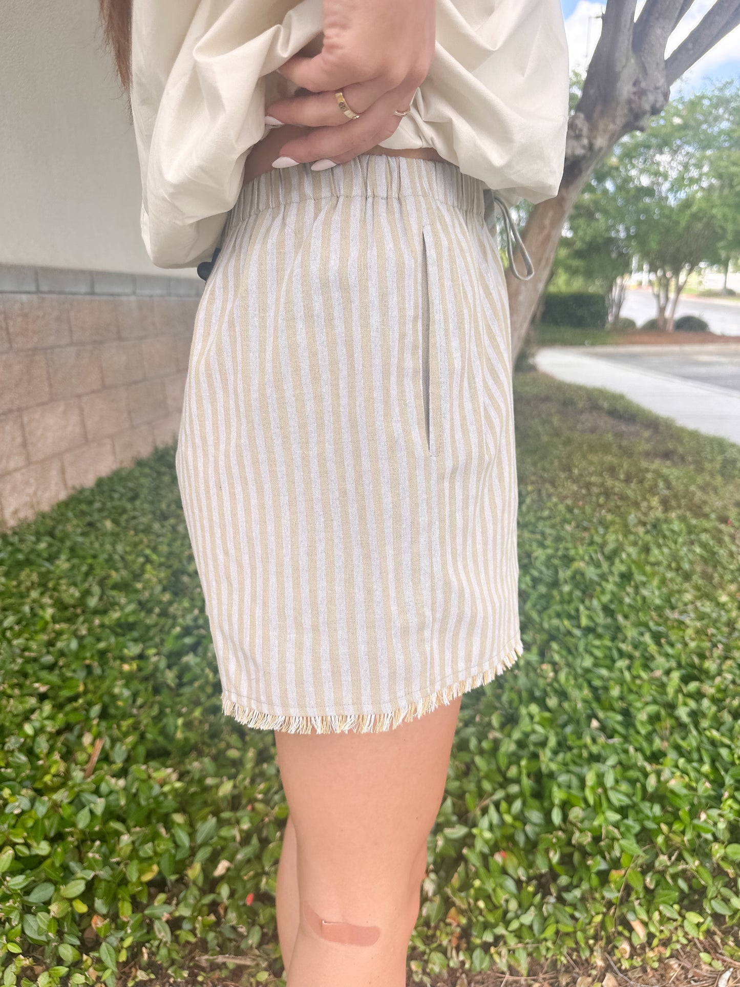 Vintage Stripe Shorts