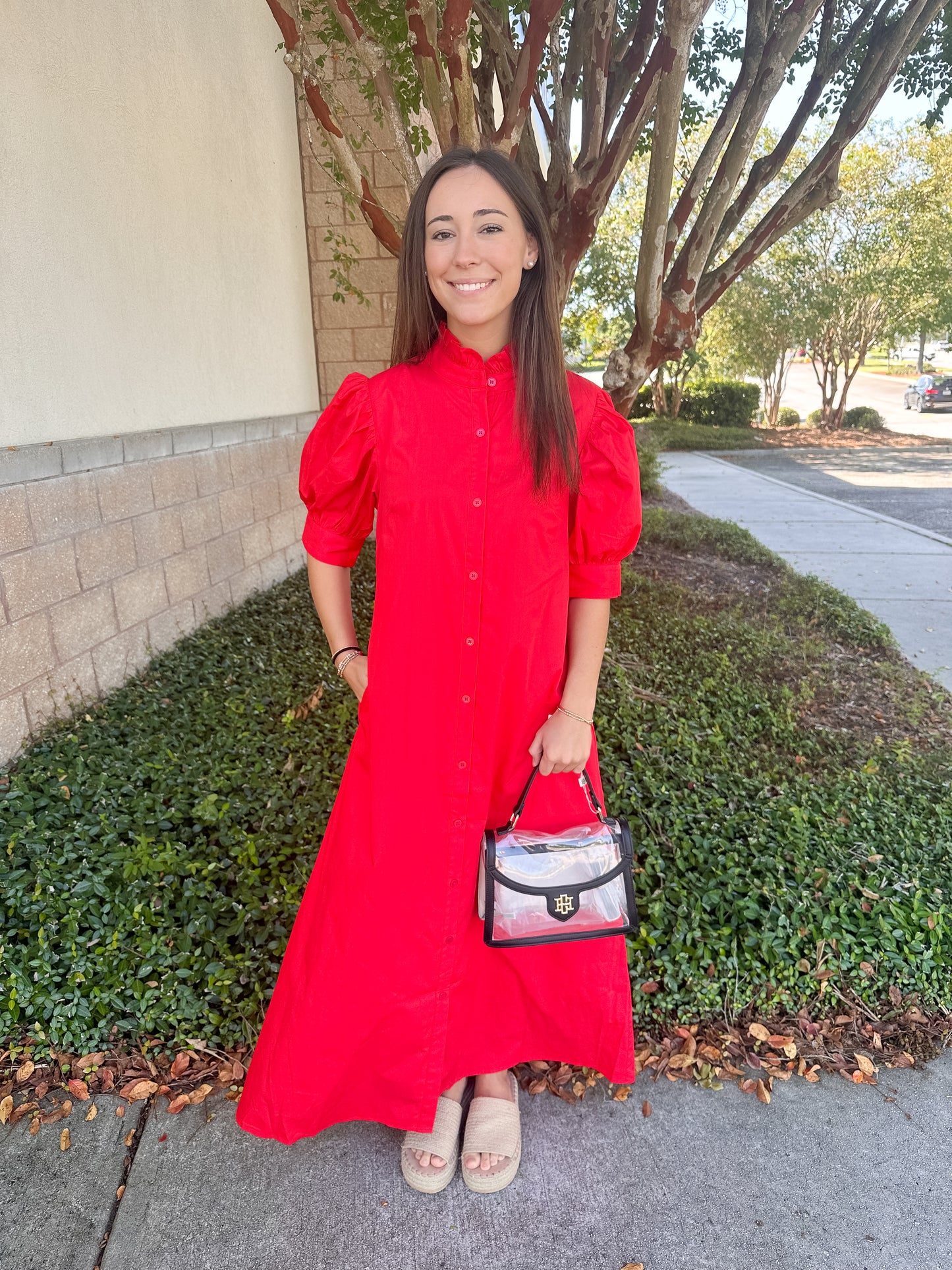Chloe Ruffle Maxi