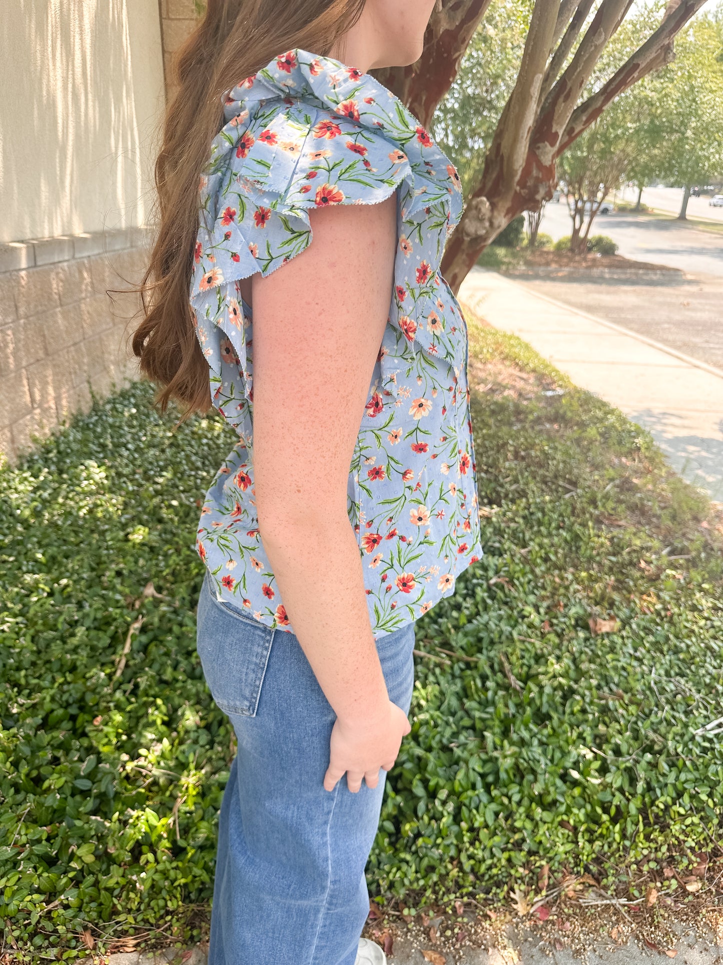 Elsa Floral Top