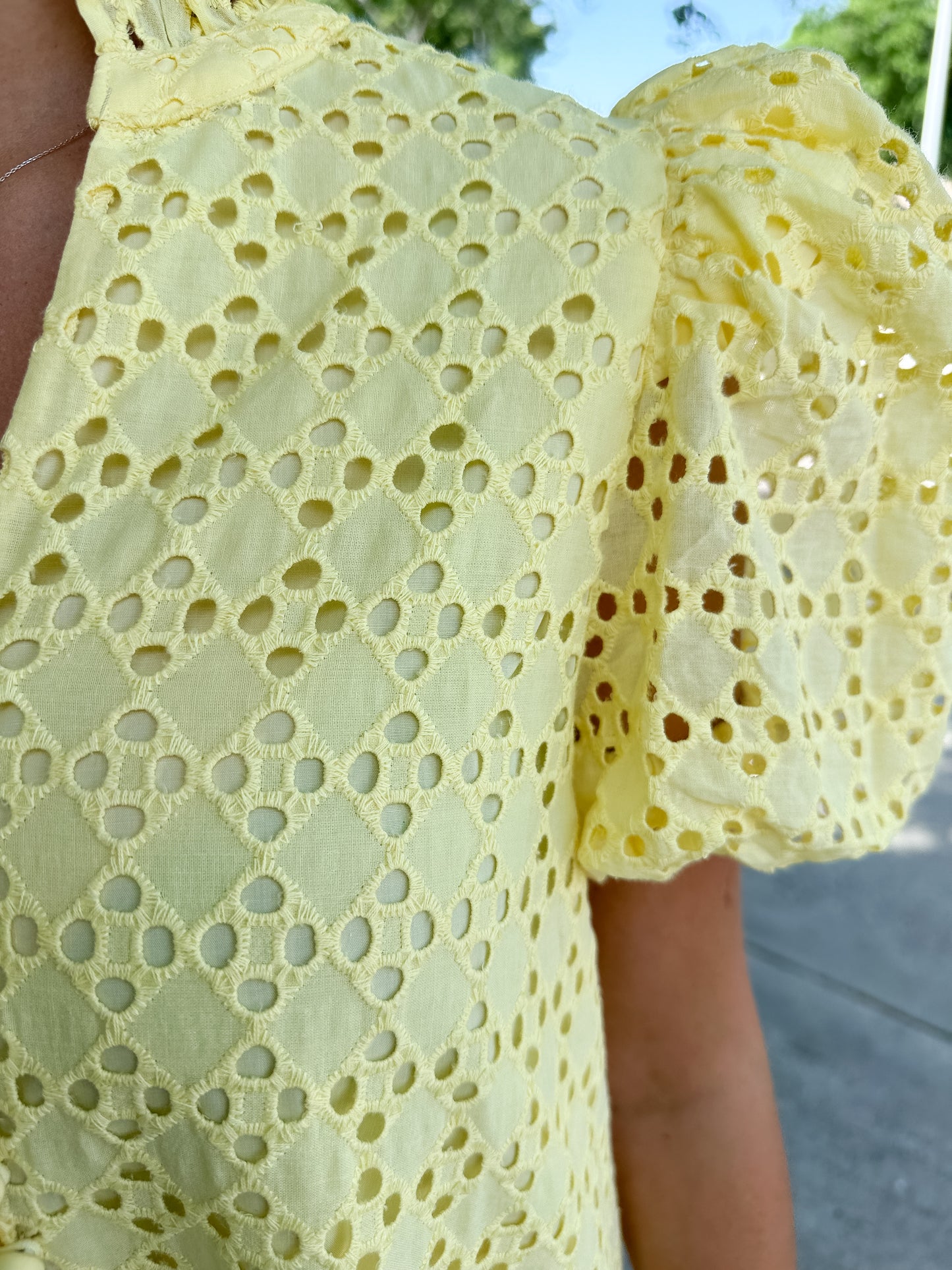 Elise Eyelet Maxi Dress
