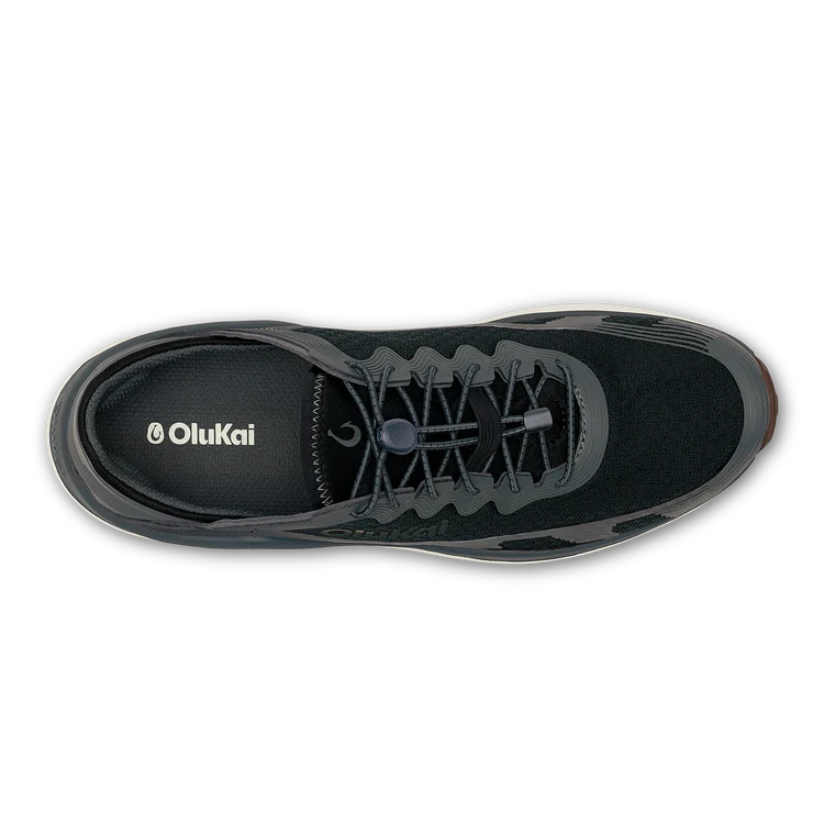Olukai Men’s ‘Ahi Performance Marine Shoe - Black|Black