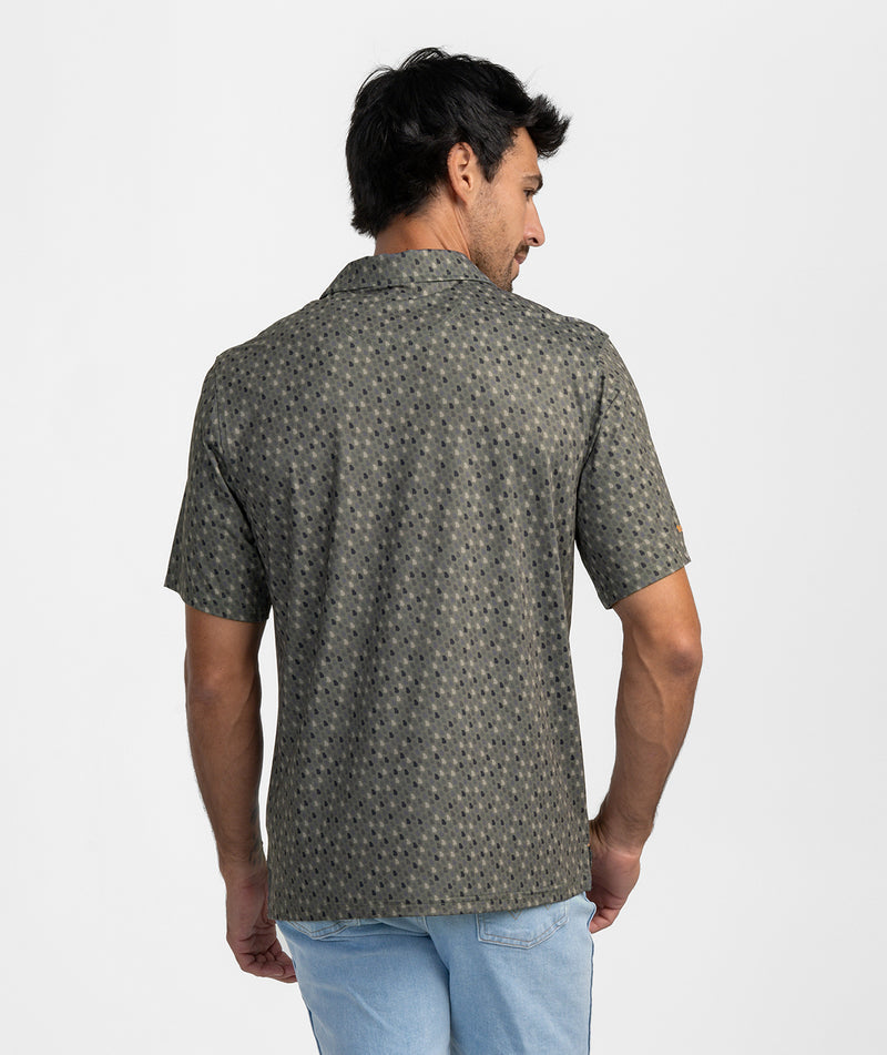SSCO Men’s Southern Sportsman Printed Polo - Georgia Pine