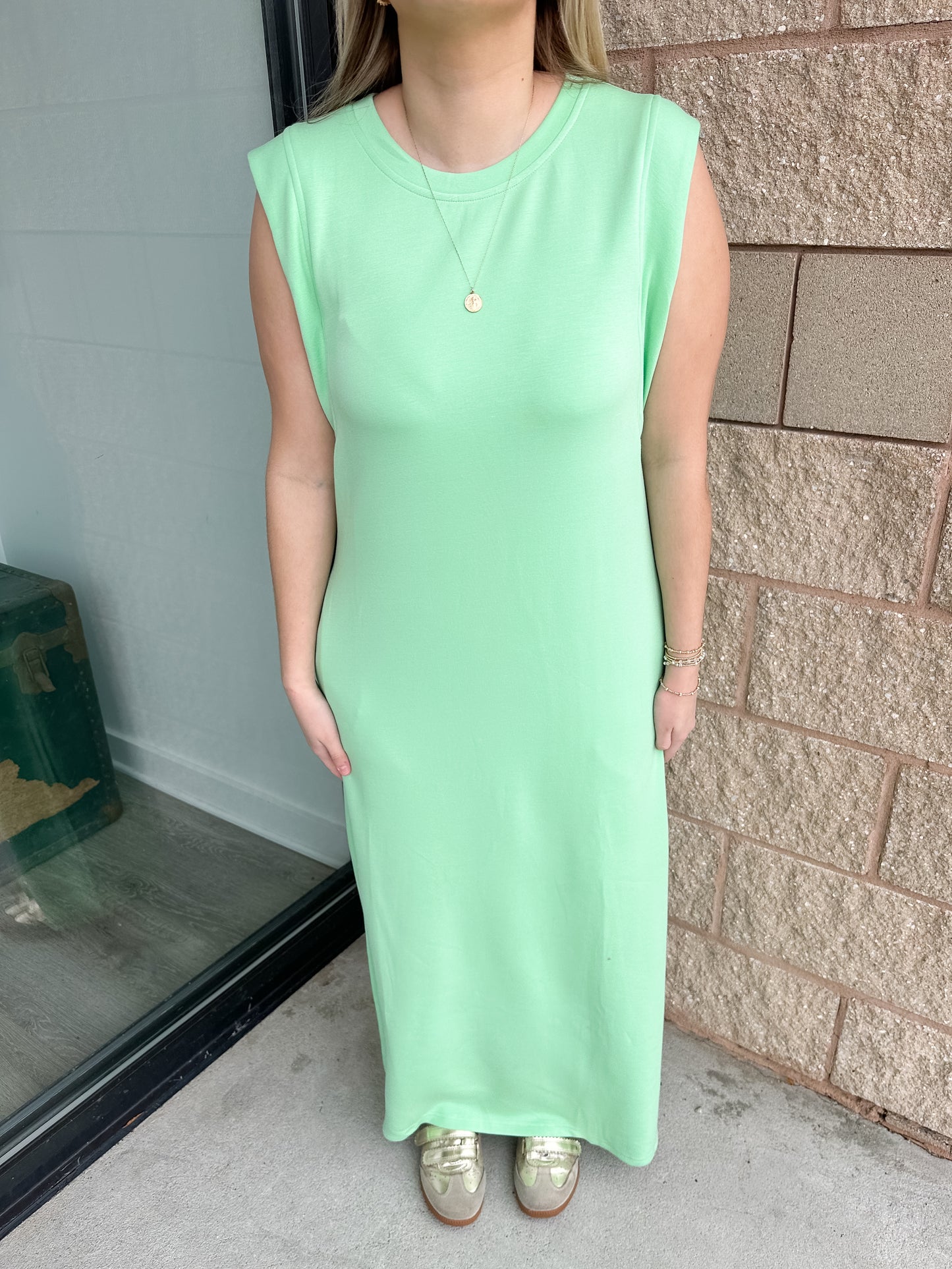 Brenda Basic Maxi - Mint