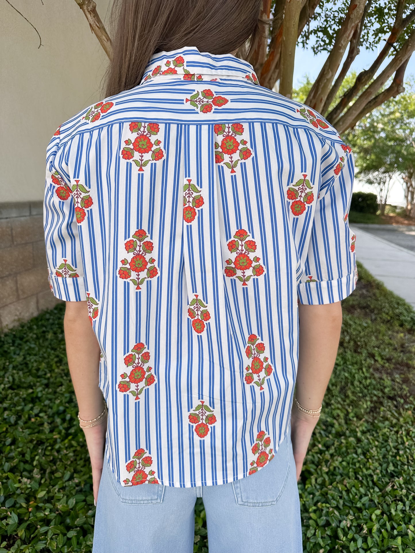 Bryce Stripe Camp Top