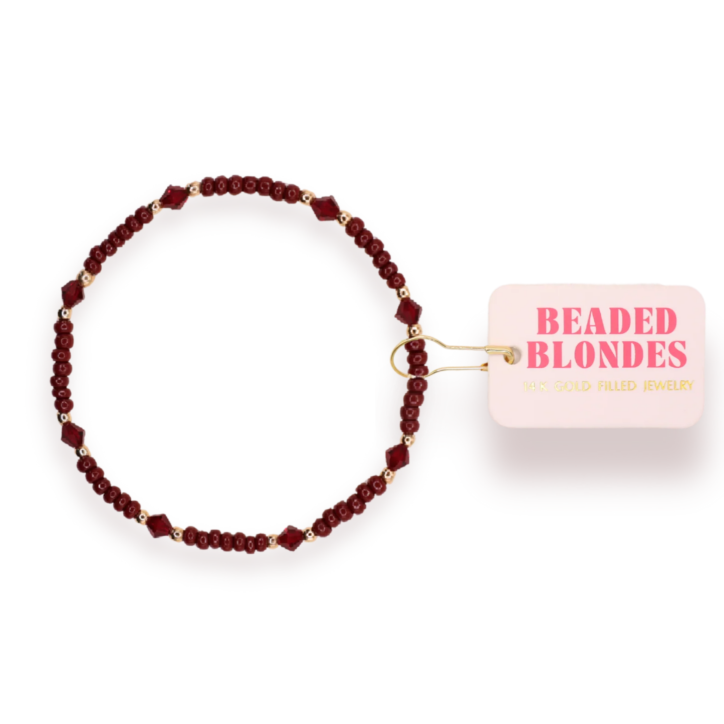 BB Eleanor Bracelet - Burgundy