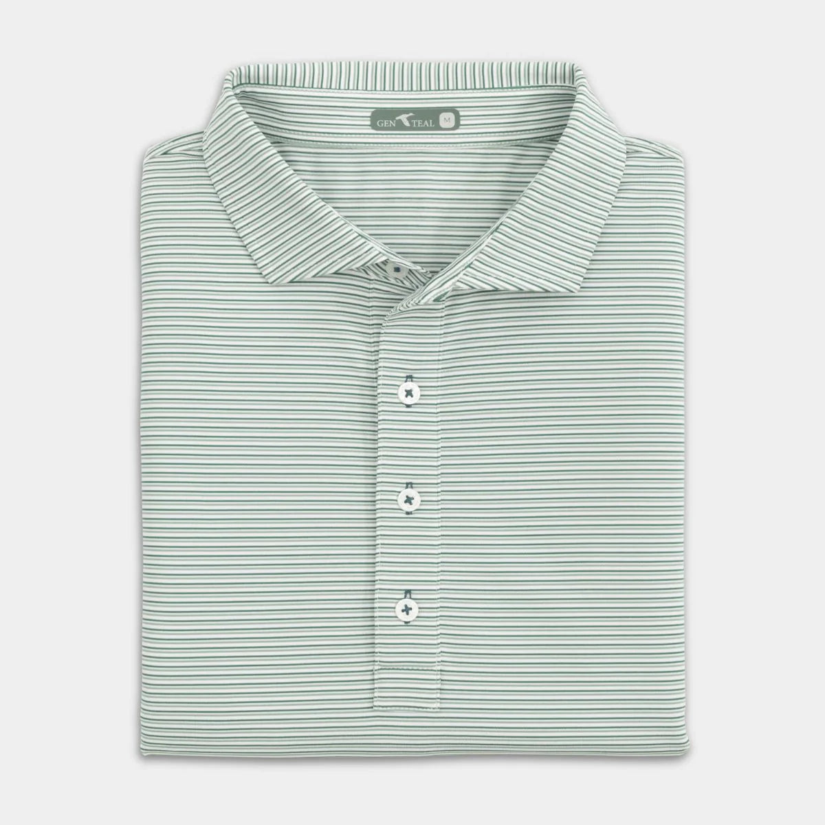 Genteal F25 Newman Performance Polo - Fairway