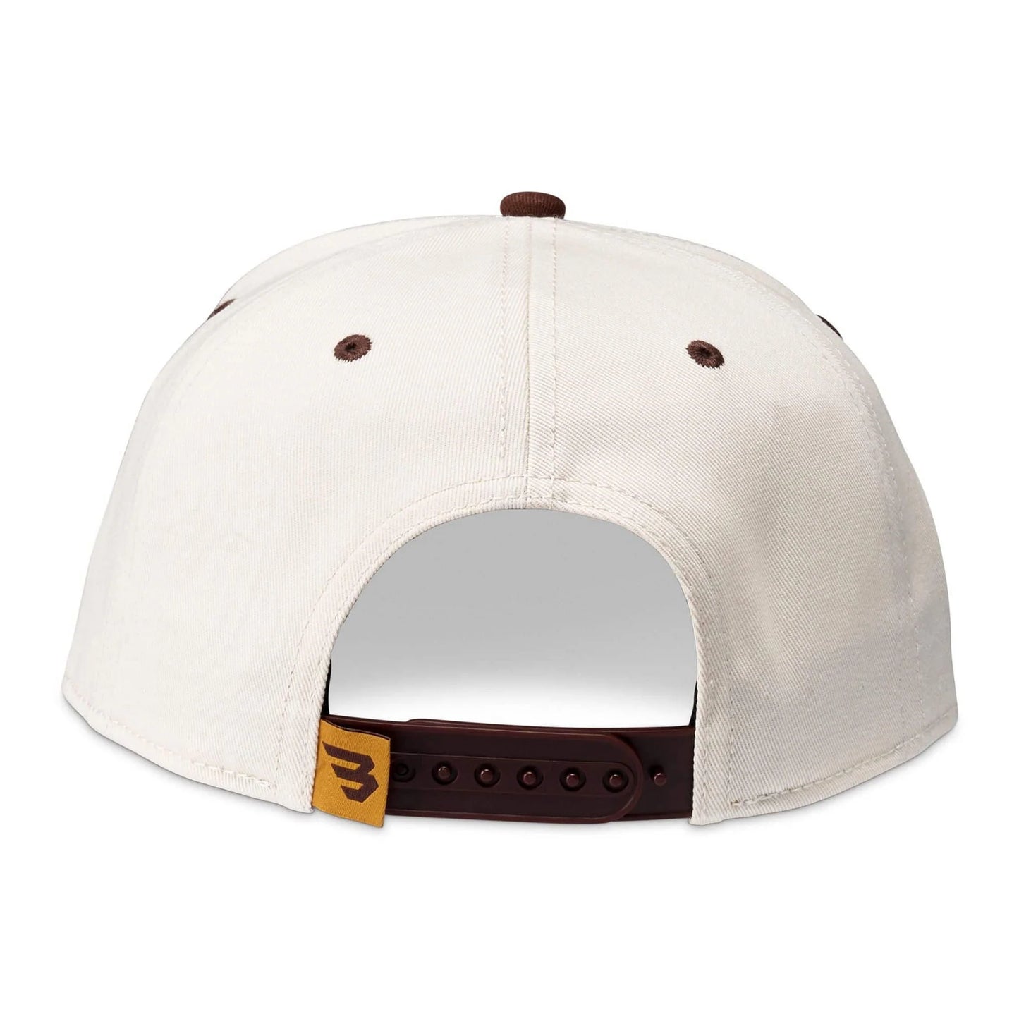 Burlebo Men’s Cap - Fly Wild - Cream & Brown Bill