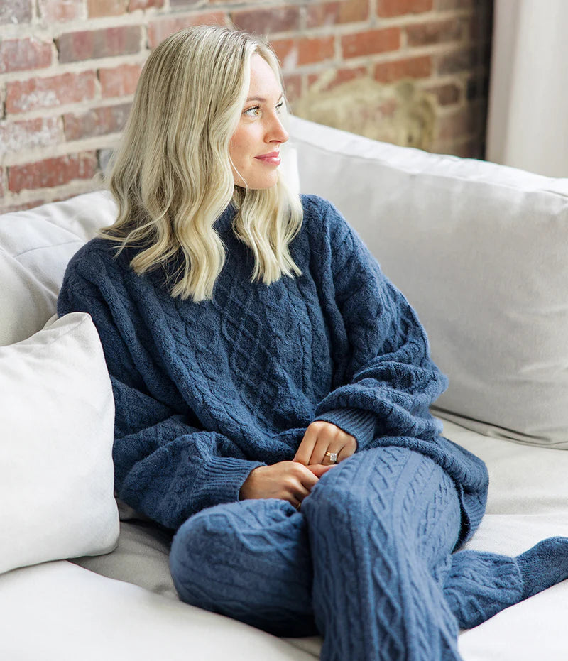 SSCO Women’s Comfy Cozy Cable Sweater - Windsor