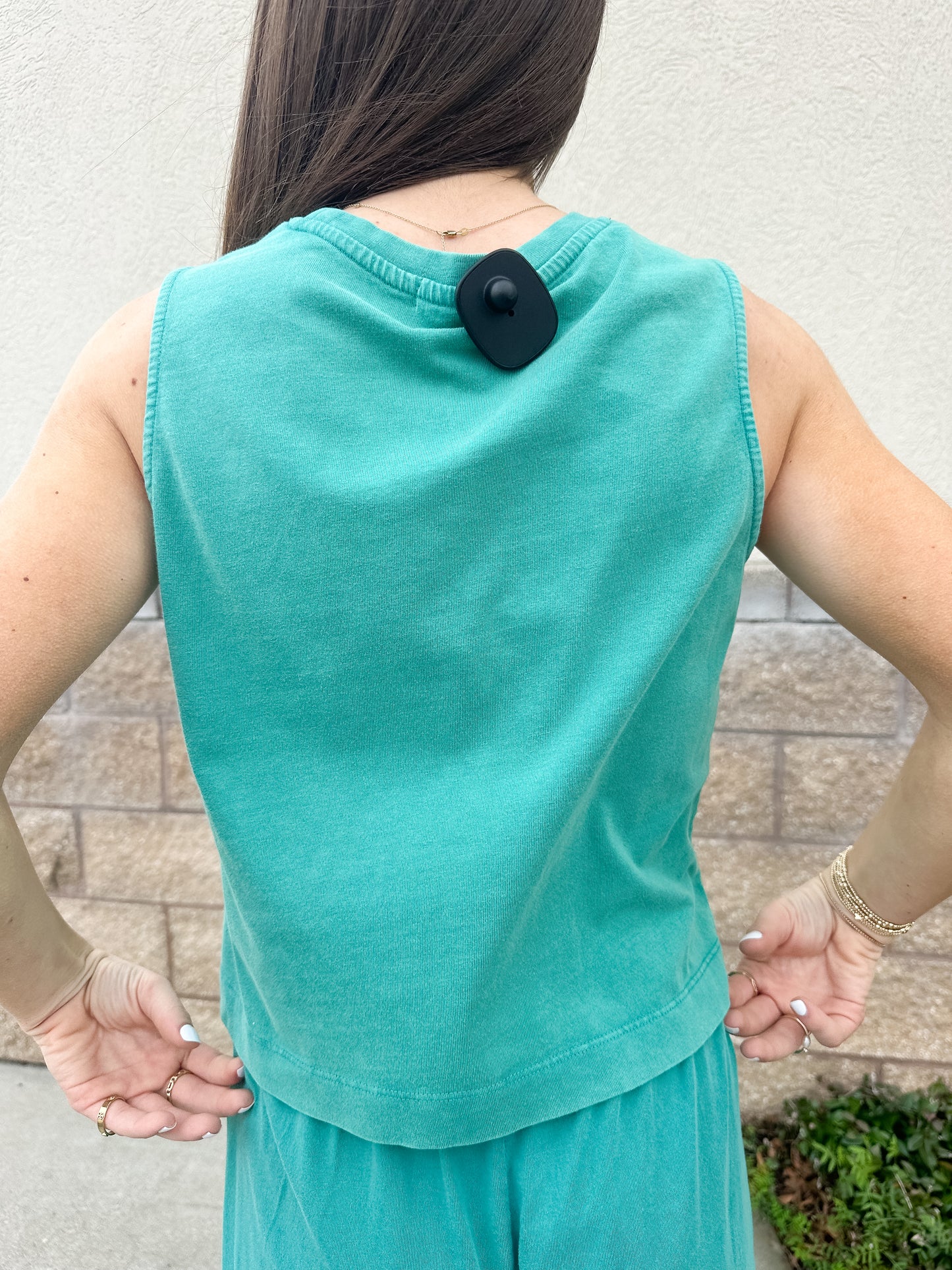 Sloane Jersey Muscle Tank - La Palma