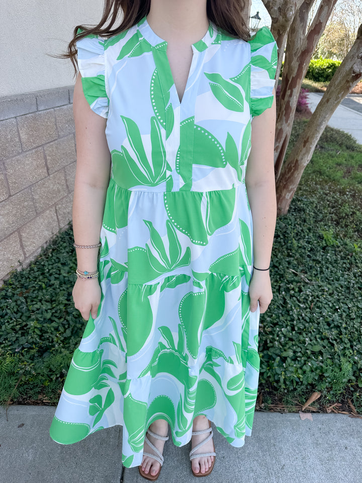 Kari Dress - In The Shade Light Blue