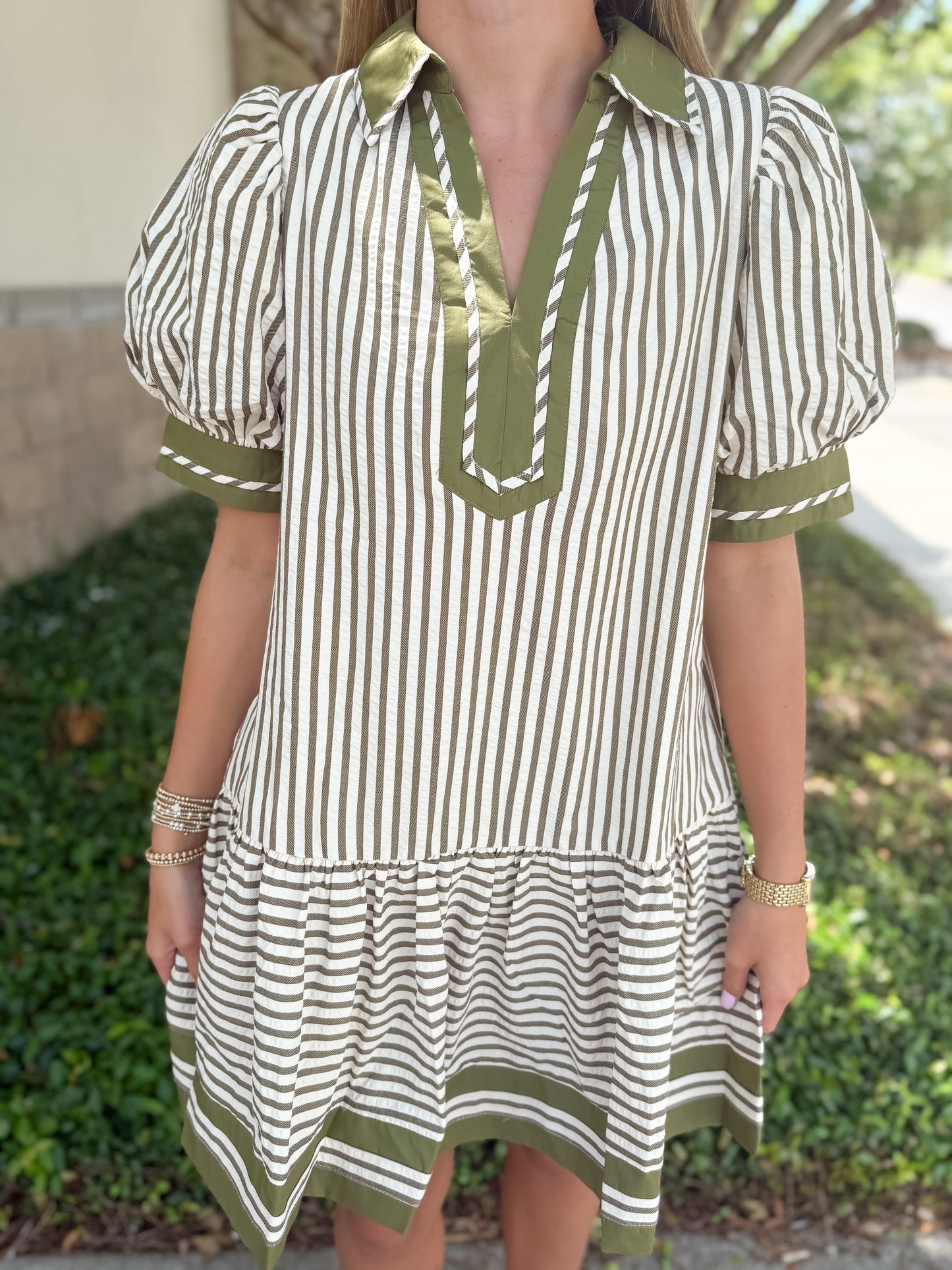 Tara Striped Dress