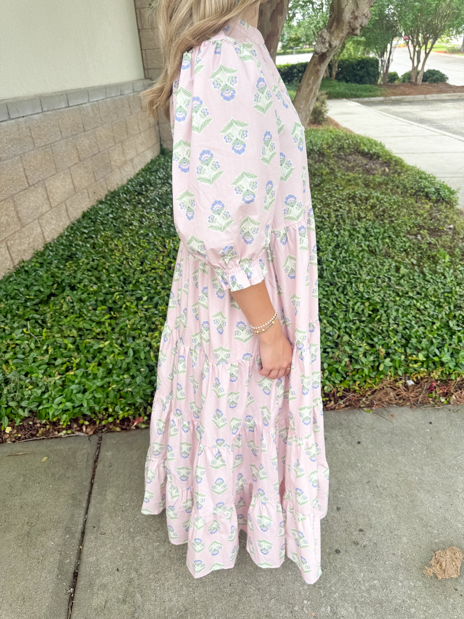 Saylor Kiki Tier Maxi Dress M