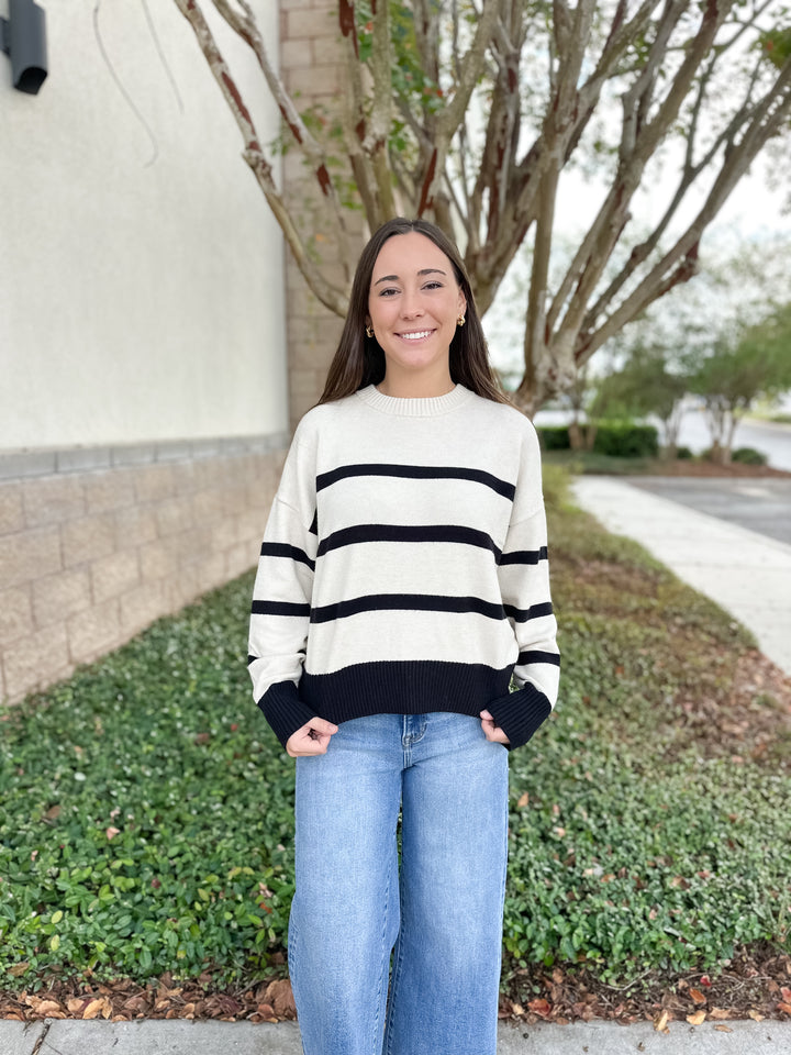 Jordane Striped Sweater