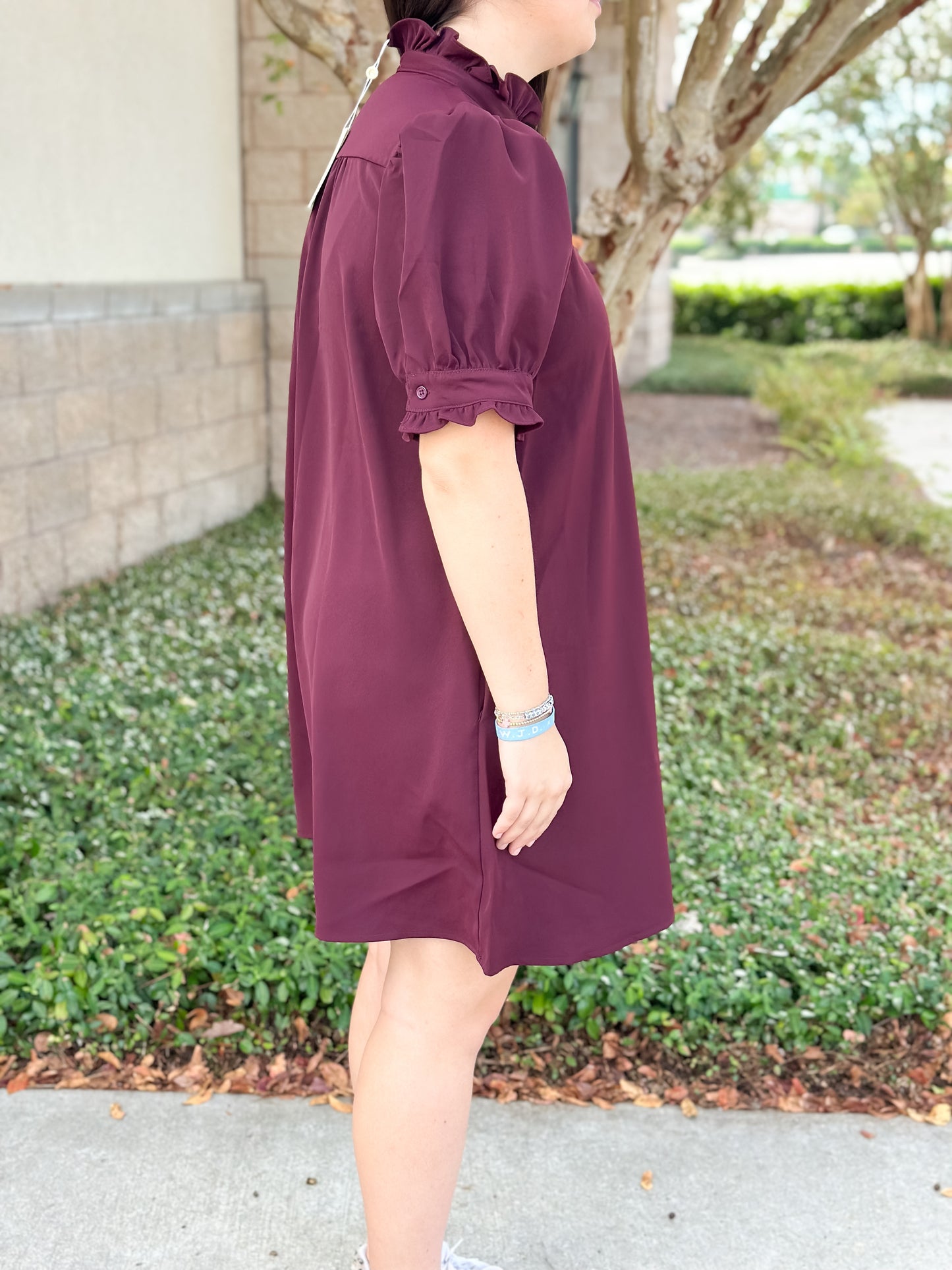 Burgundy Bliss Dress
