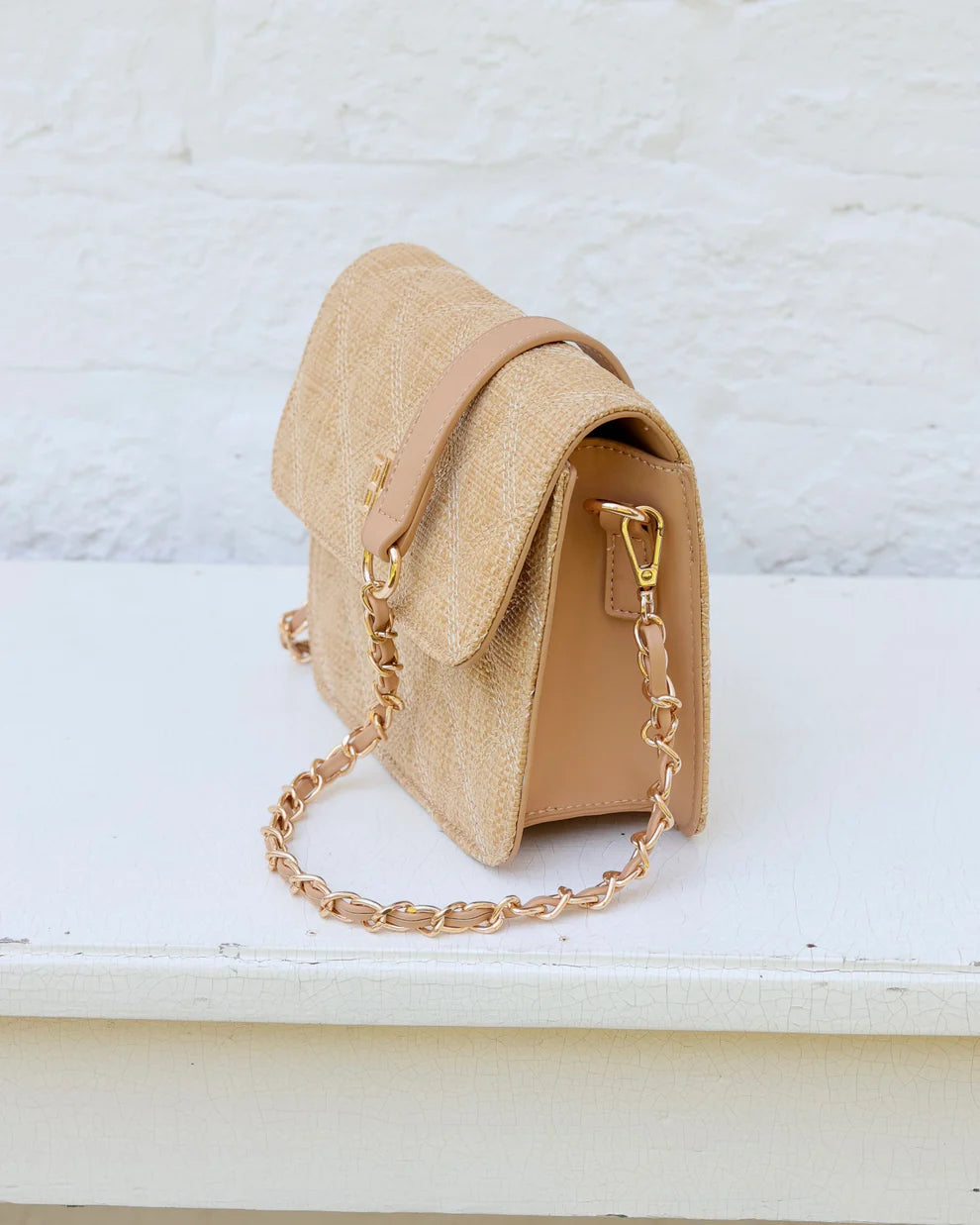 CH Evelyn Crossbody - Natural DQ