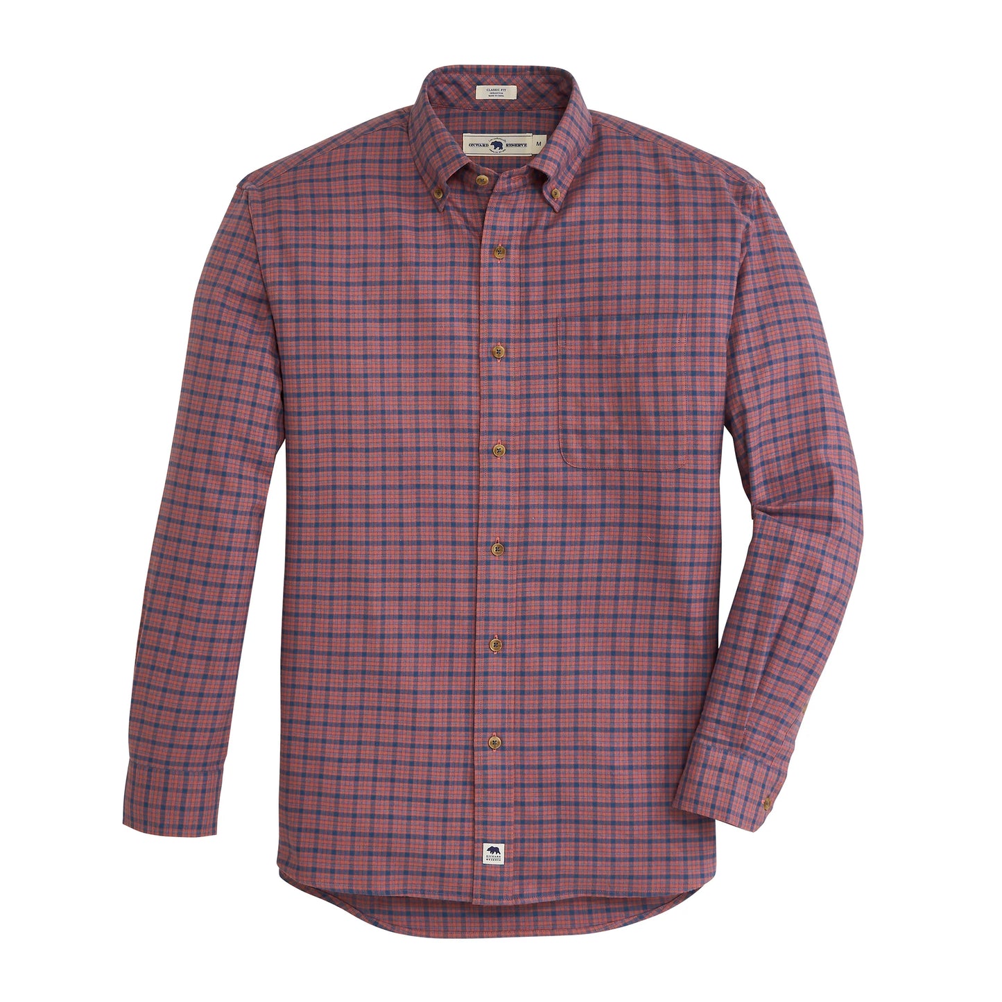 Onward Reserve Meeting Featherweight Flannel - Withered Rose
