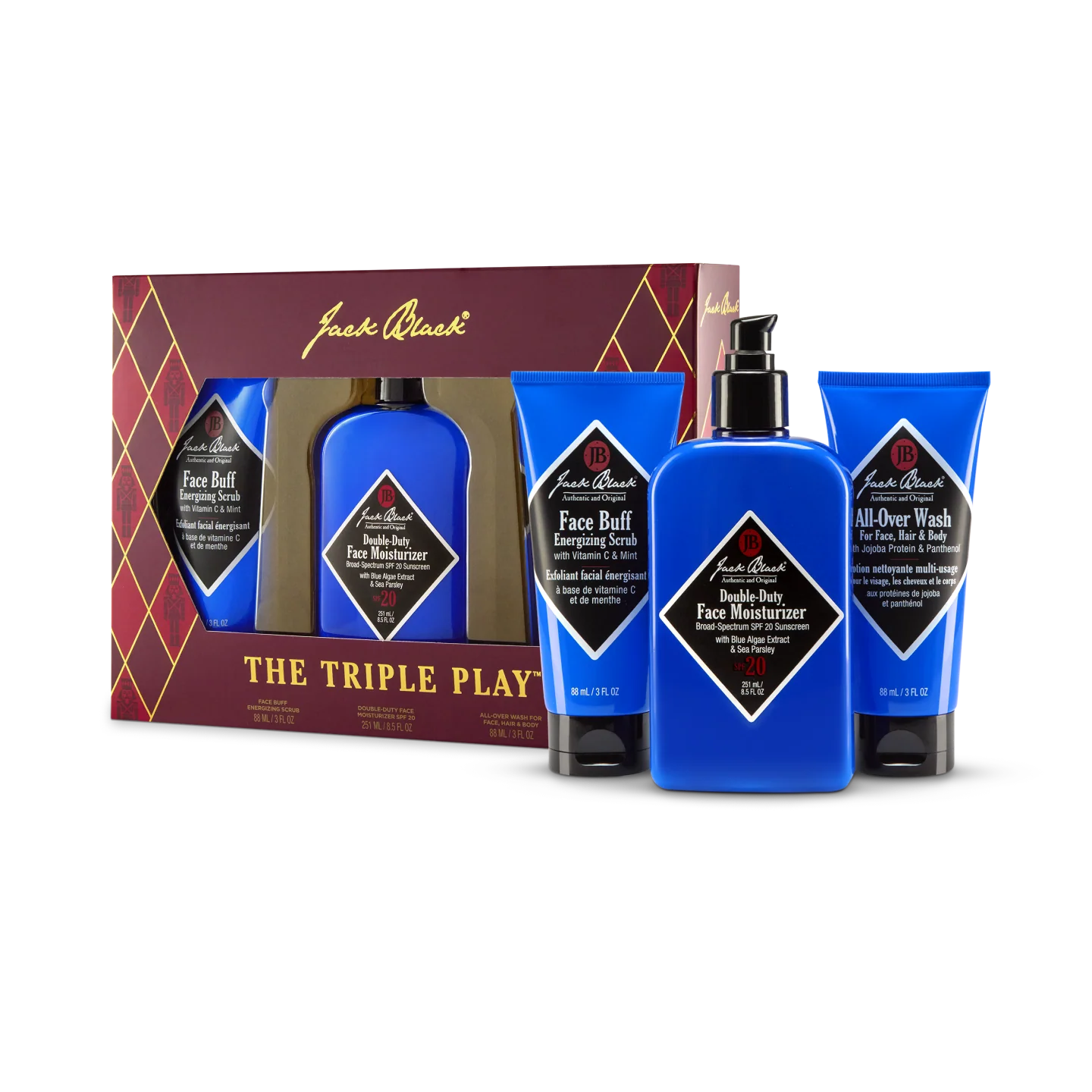 JB “THE TRIPLE PLAY” Holiday Gift Box