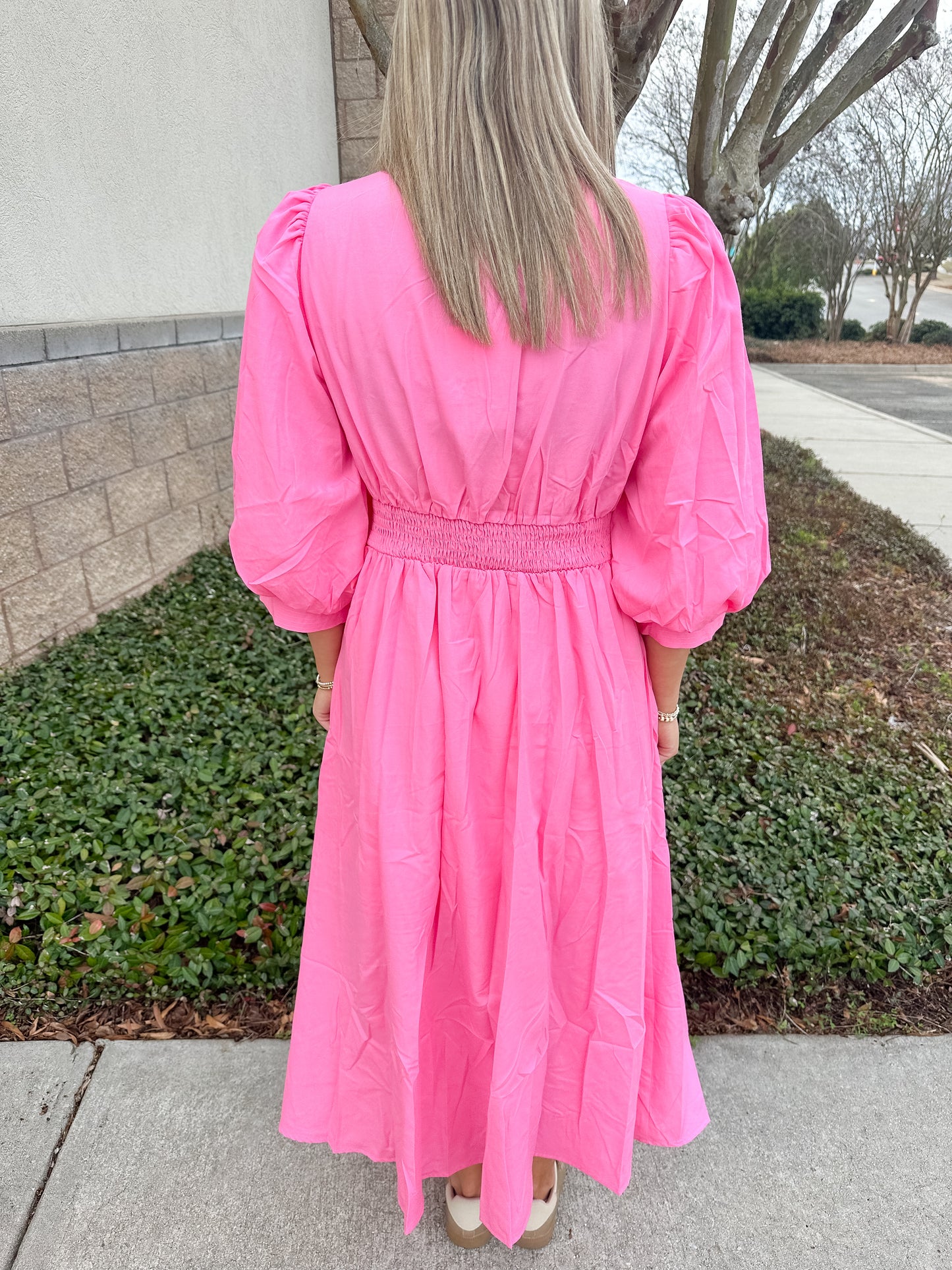 Misty Maxi Dress - Pink